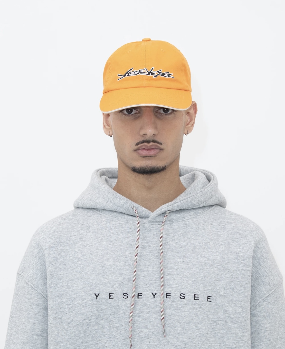 YESEYESEE/イエスアイシー/Sandwich Cap ORANGE FREE