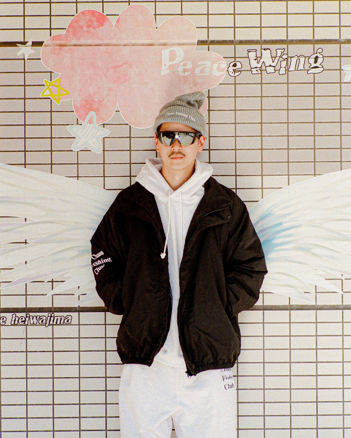 CHAOS FISHING CLUB/カオスフィッシングクラブ/LOGO WATCH CAP Gray FREE