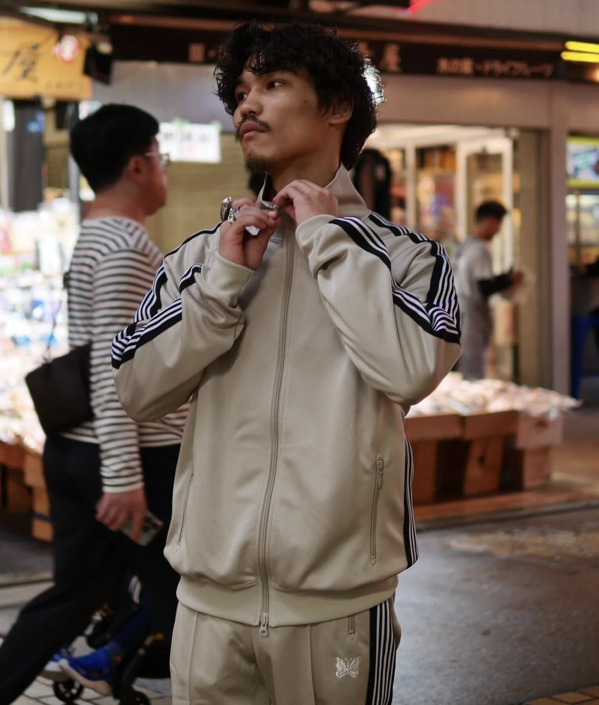 Needles/ニードルズ/BEAVER×Needles 別注Track Jacket-Poly