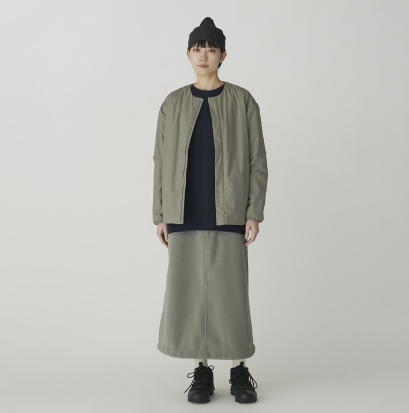 Snow Peak/スノーピーク/2L Octa Cardigan グレージュ M