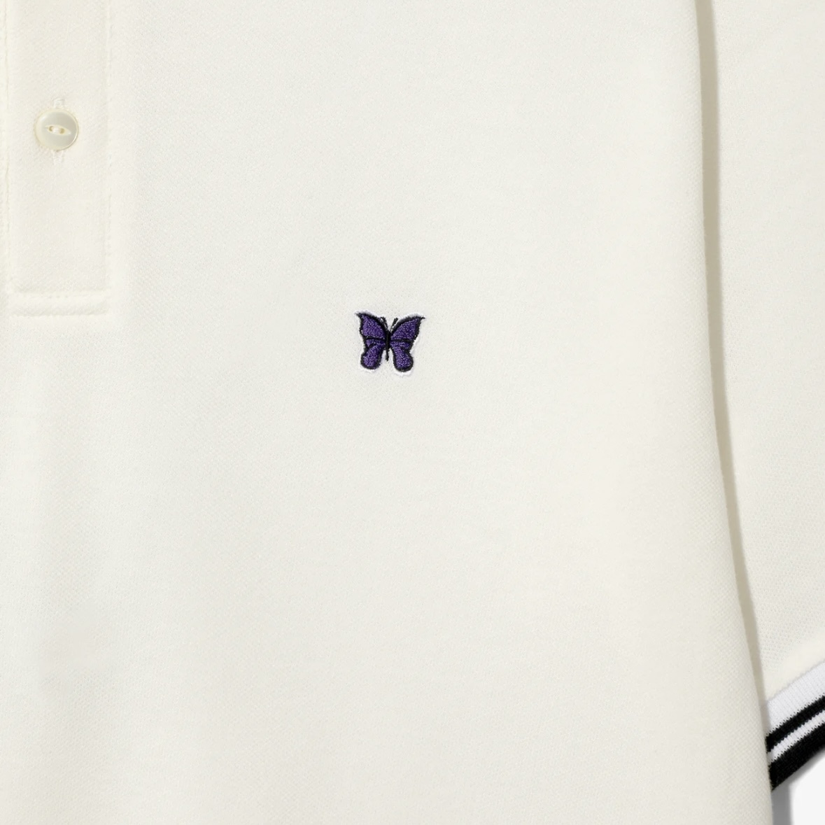 NEEDLES/ニードルズ/SHAWL COLLAR S/S POLO - COTTON PIQUE-25SS-　ポロシャツ WHITE S