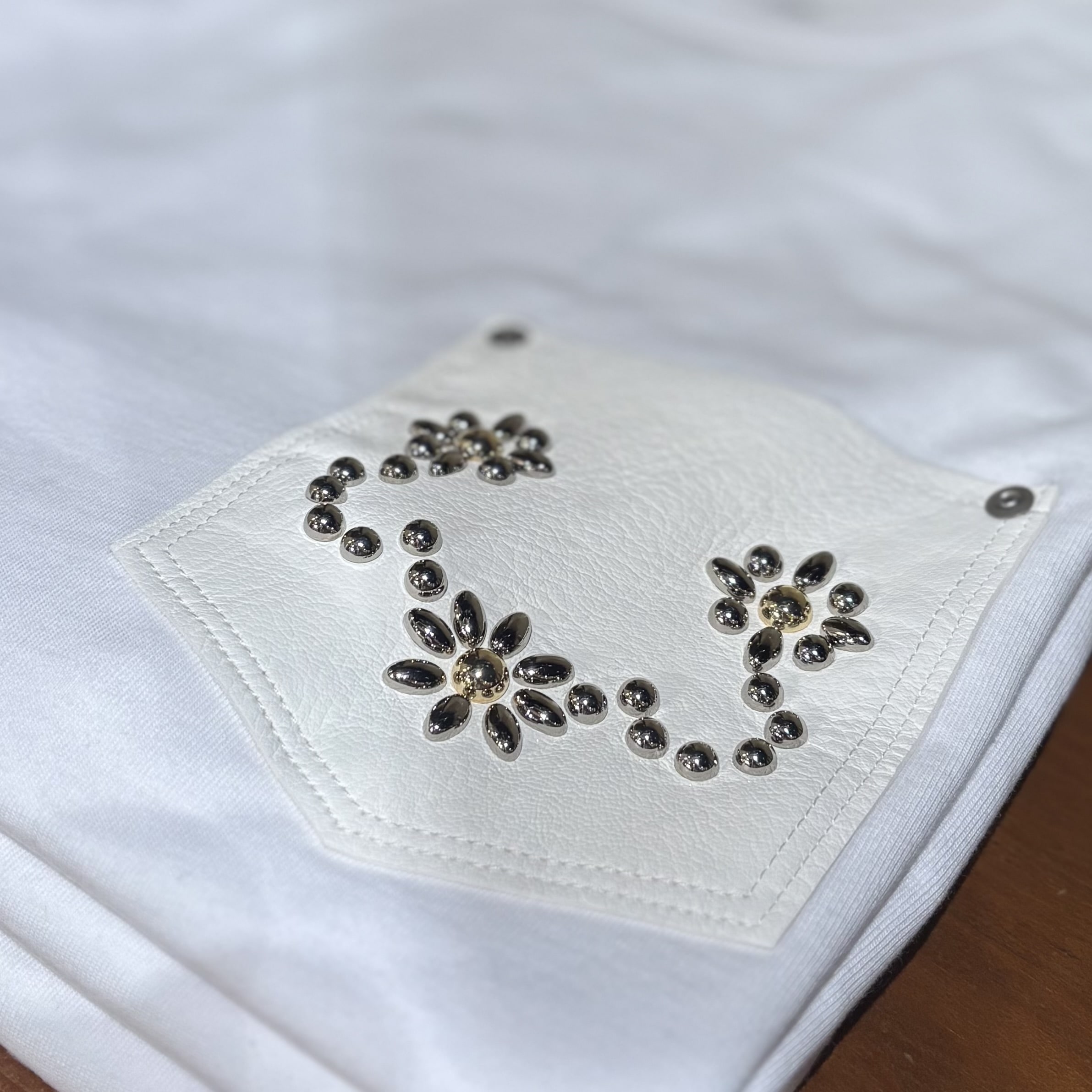 Schott/ショット/DEER STUDS T-SHIRT FLOWER/ディア スタッヅ Tシャツ フラワー ホワイト M