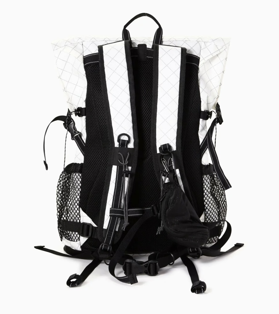 and wander/アンドワンダー/ECOPAK 18L backpack WHITE FREE