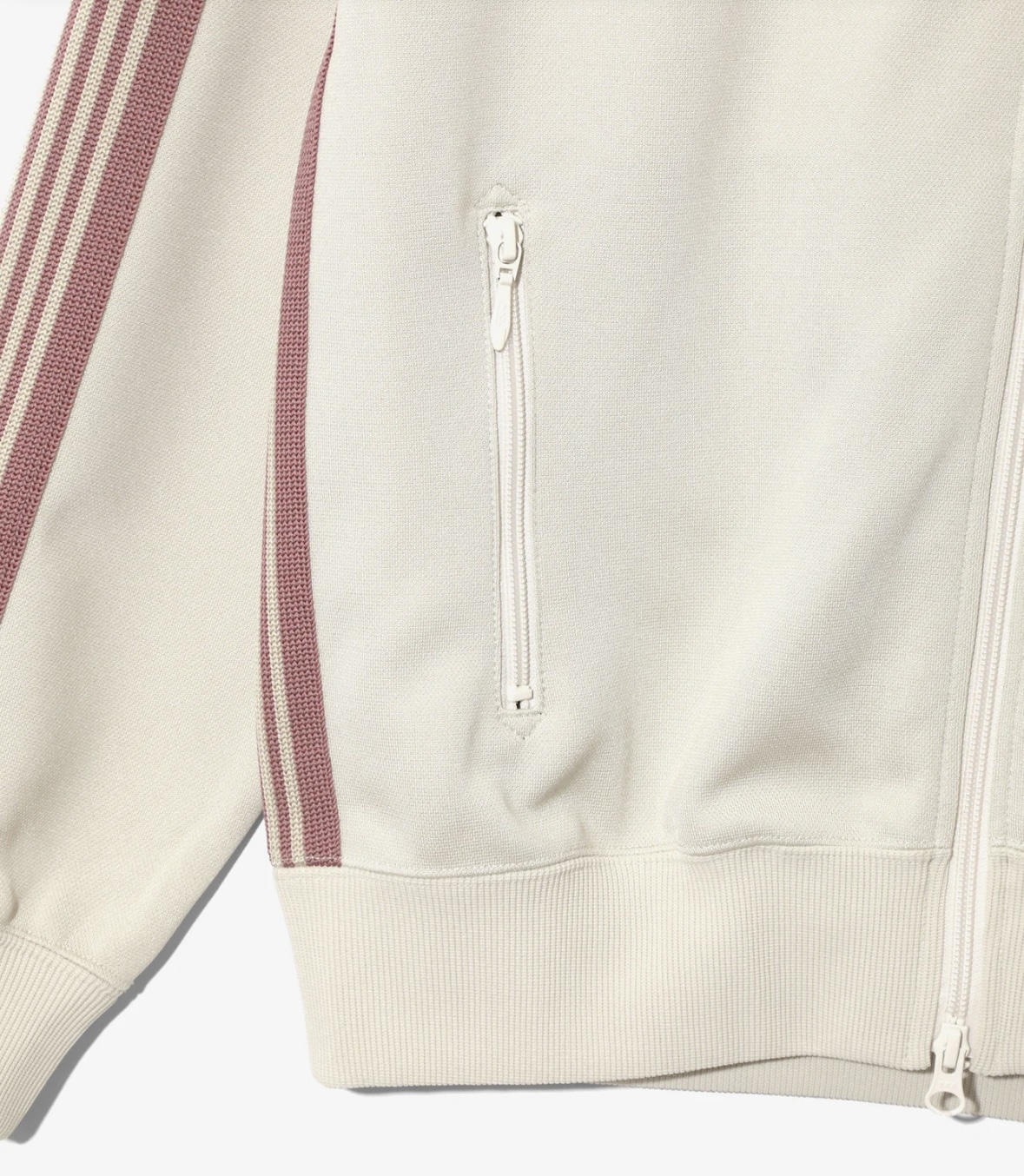 Needles/ニードルズ/TRACK JACKET - POLY SMOOTH-25SS- IVORY トラックジャケット IVORY M