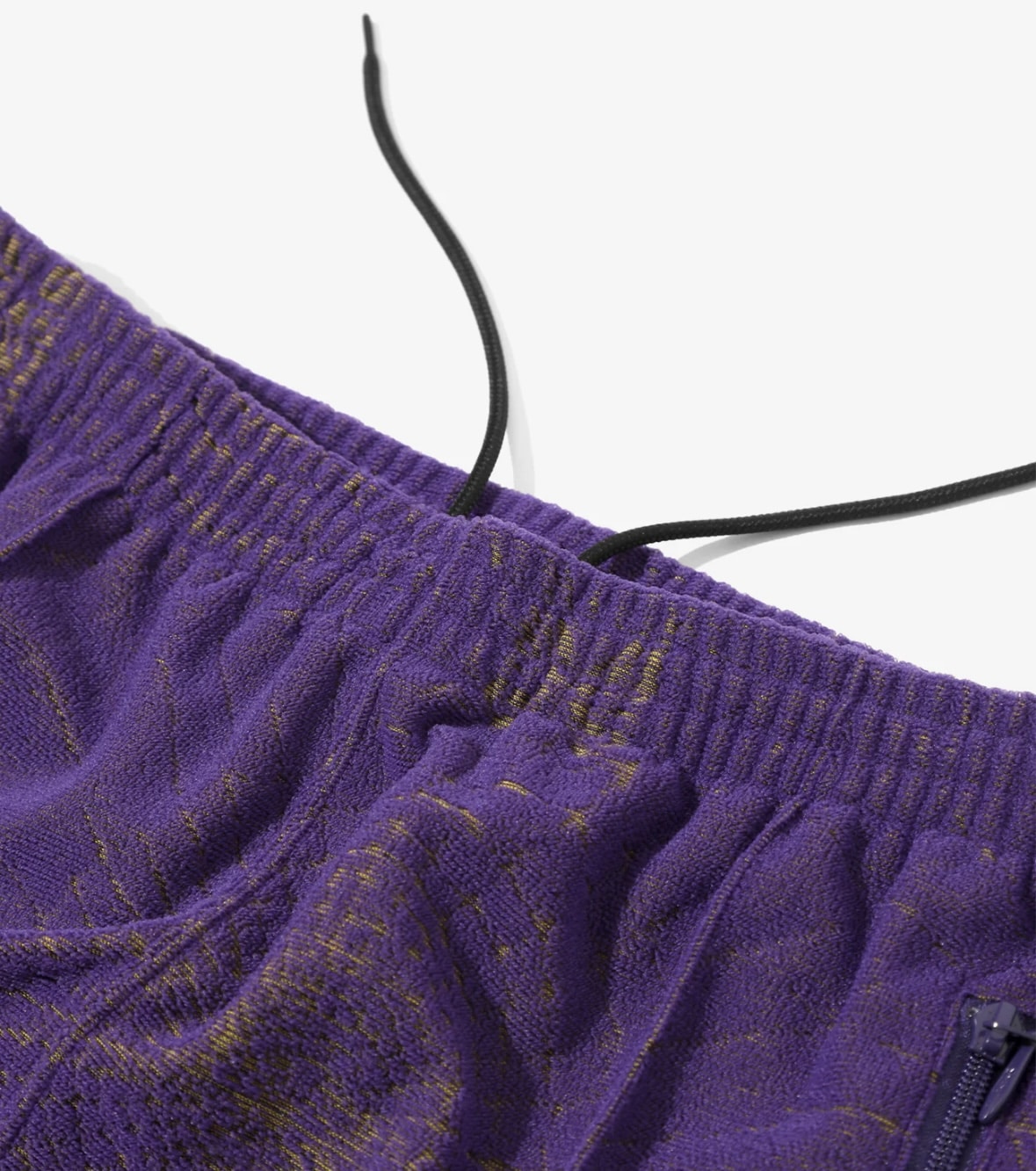 Needles/ニードルズ/TRACK PANT - PILE JACQUARD / SPIDER WEB スパイダーウェブ PURPLE XS