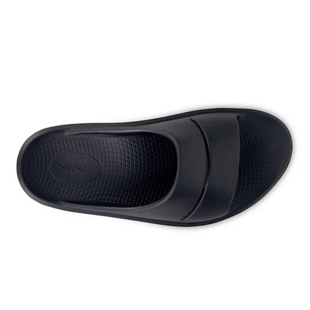 OOFOS/ウーフォス　OOMEGA OOAHH　ウーメガ　ウーアー　厚底　リカバリーサンダル BLACK 23cm
