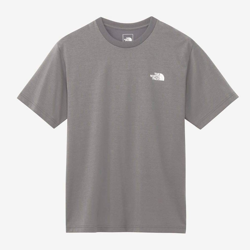 THE NORTH FACE/ザ・ノースフェイス/S/S Bandana Square Logo Tee ショートスリーブバンダナスクエアロゴティー スモークドパール M