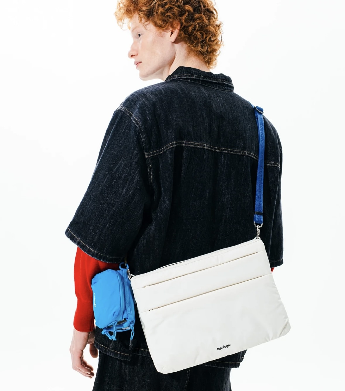 Topologie/トポロジー　Mini Bottle Sacoche ミニ ボトル サコッシュ【バッグ単体】 Atomic Blue FREE