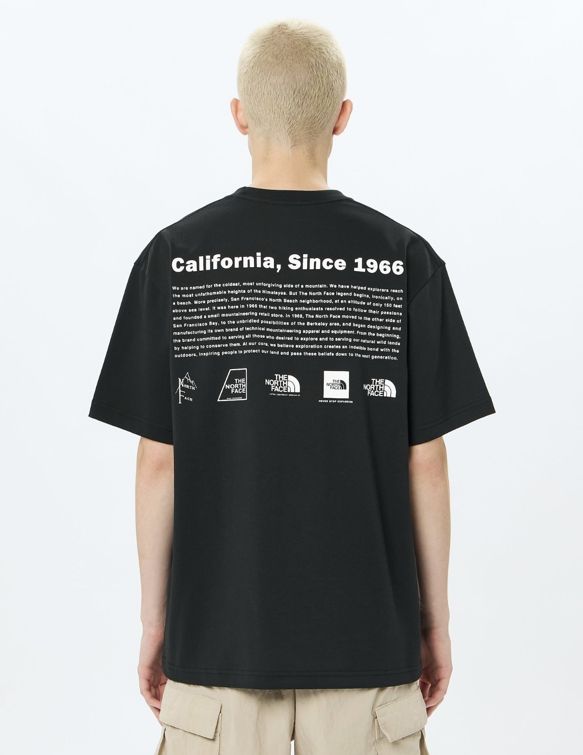 THE NORTH FACE/ザ・ノースフェイス/S/S Historical Logo Tee ショートスリーブヒストリカルロゴティー ブラック M