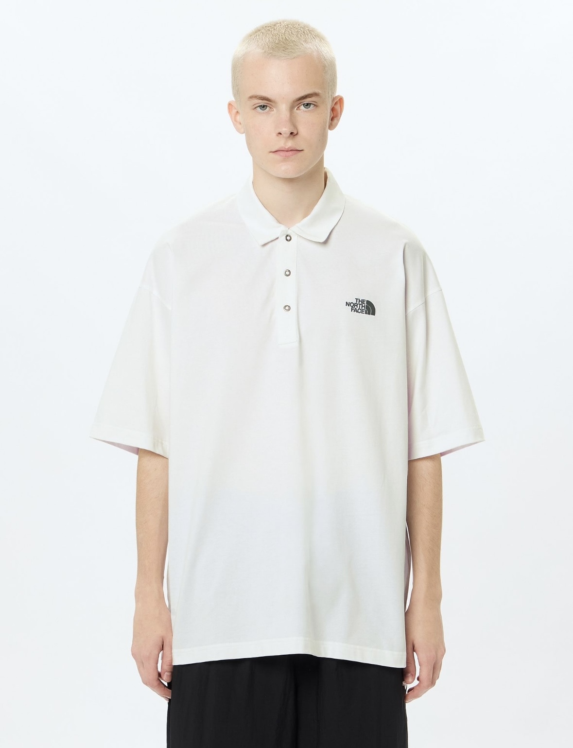 THE NORTH FACE/ザ・ノースフェイス/S/S FD Cotton Polo ショートスリーブフラッシュドライコットンポロ ポロシャツ ホワイト M