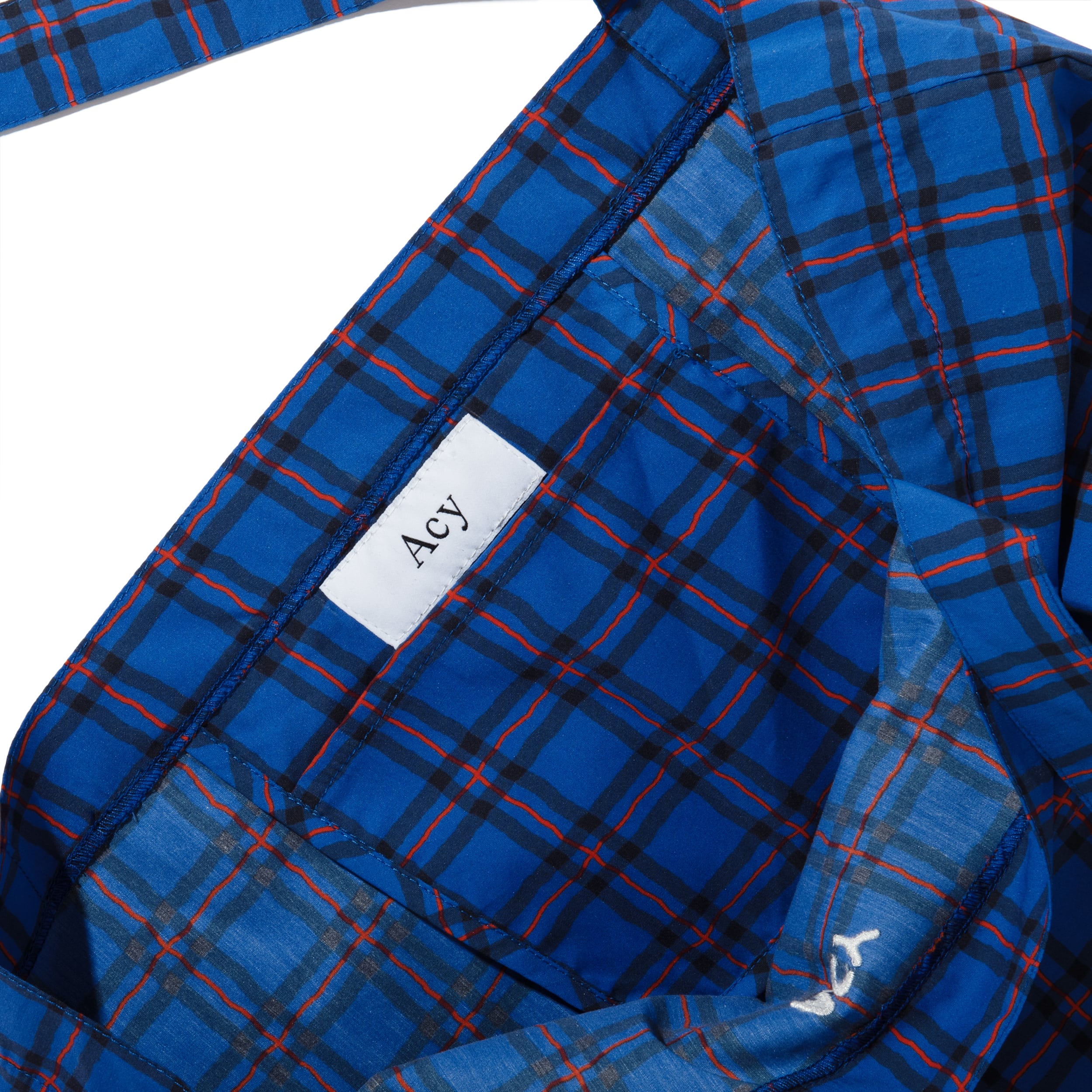 Acy/エイシー/AK PATTERN RICH TOTE BLUE FREE