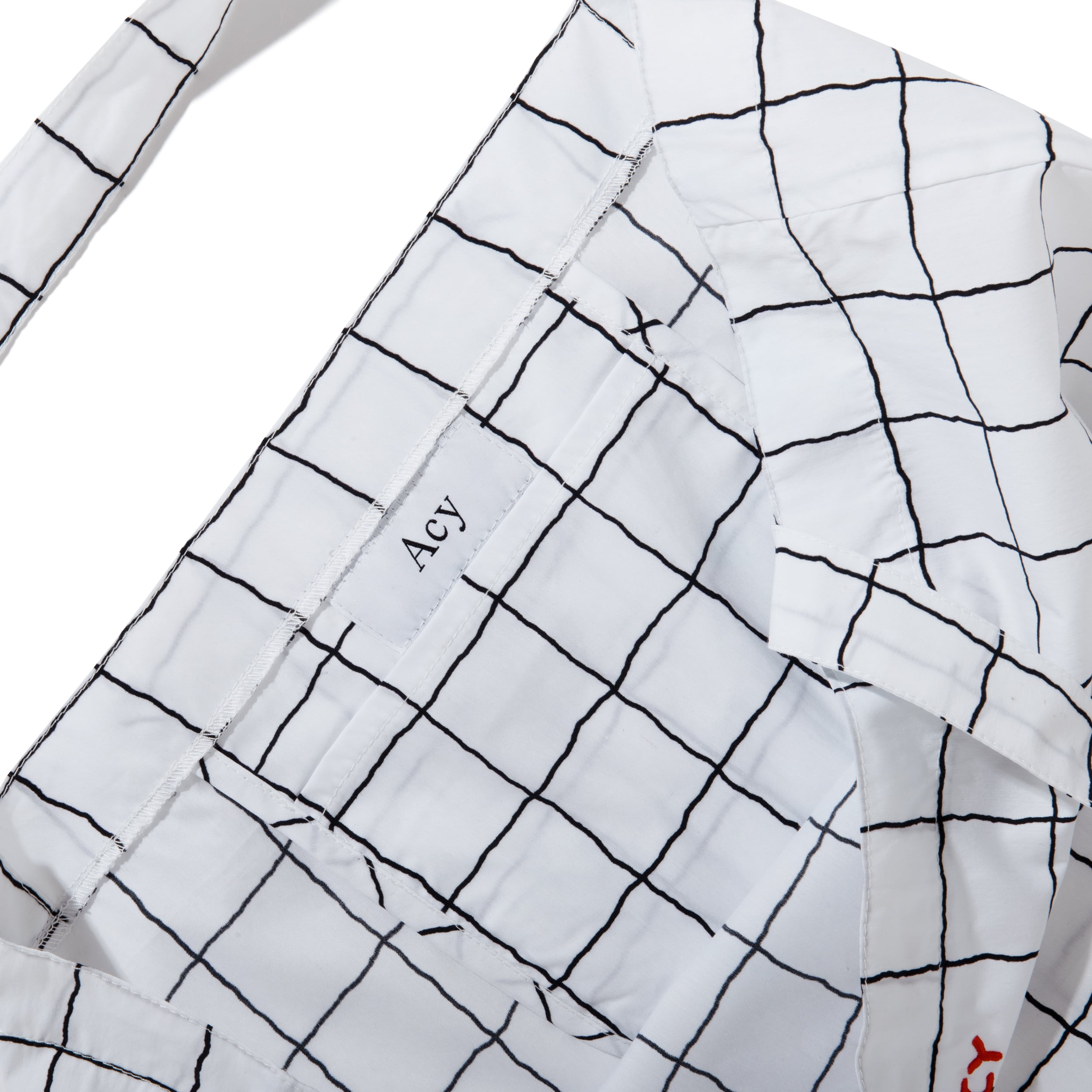 Acy/エイシー/AK PATTERN RICH TOTE WHITE FREE