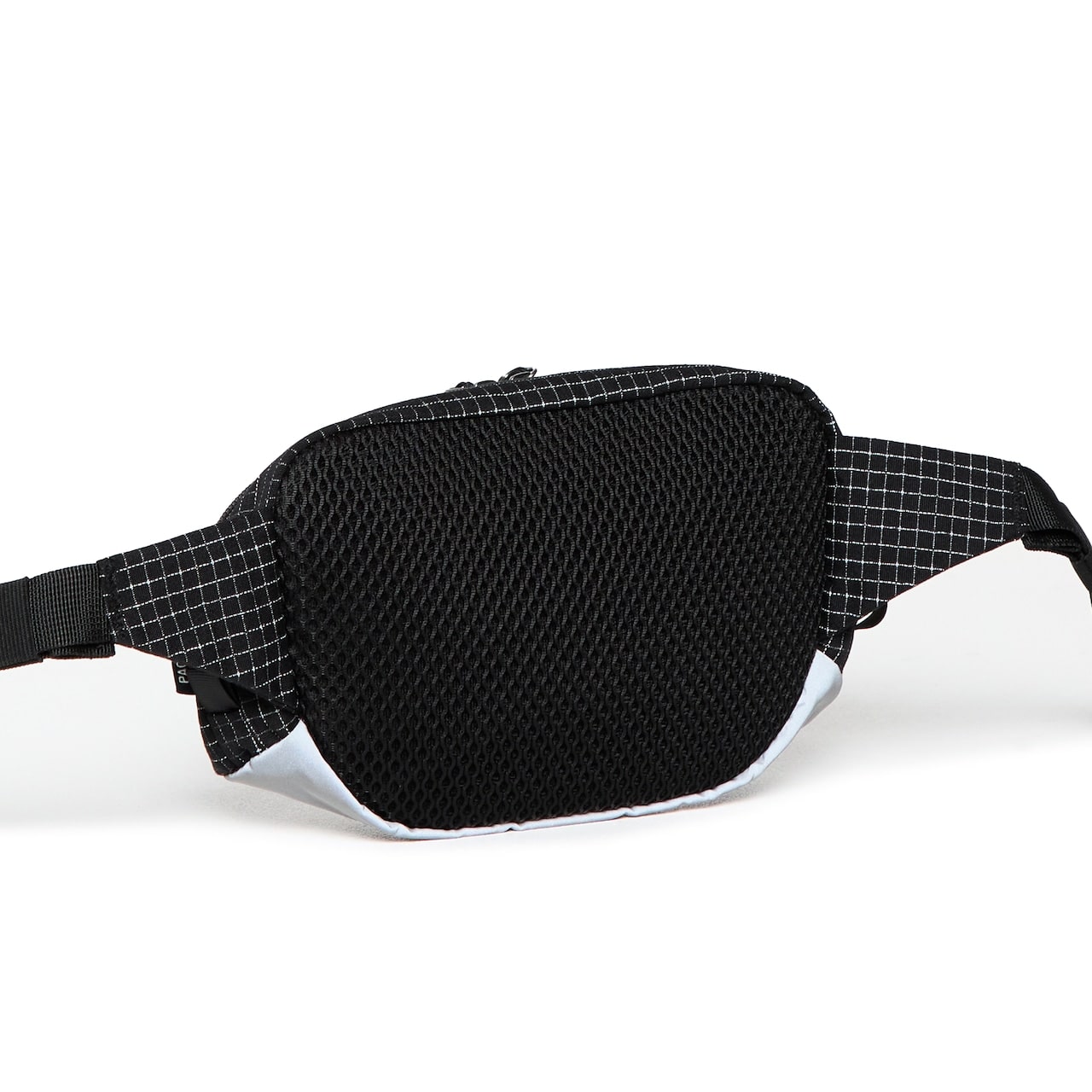 PACKING/パッキング/REFLECTIVE WAIST BAG PA-053 リフレクティブウエストバッグ BLACK FREE