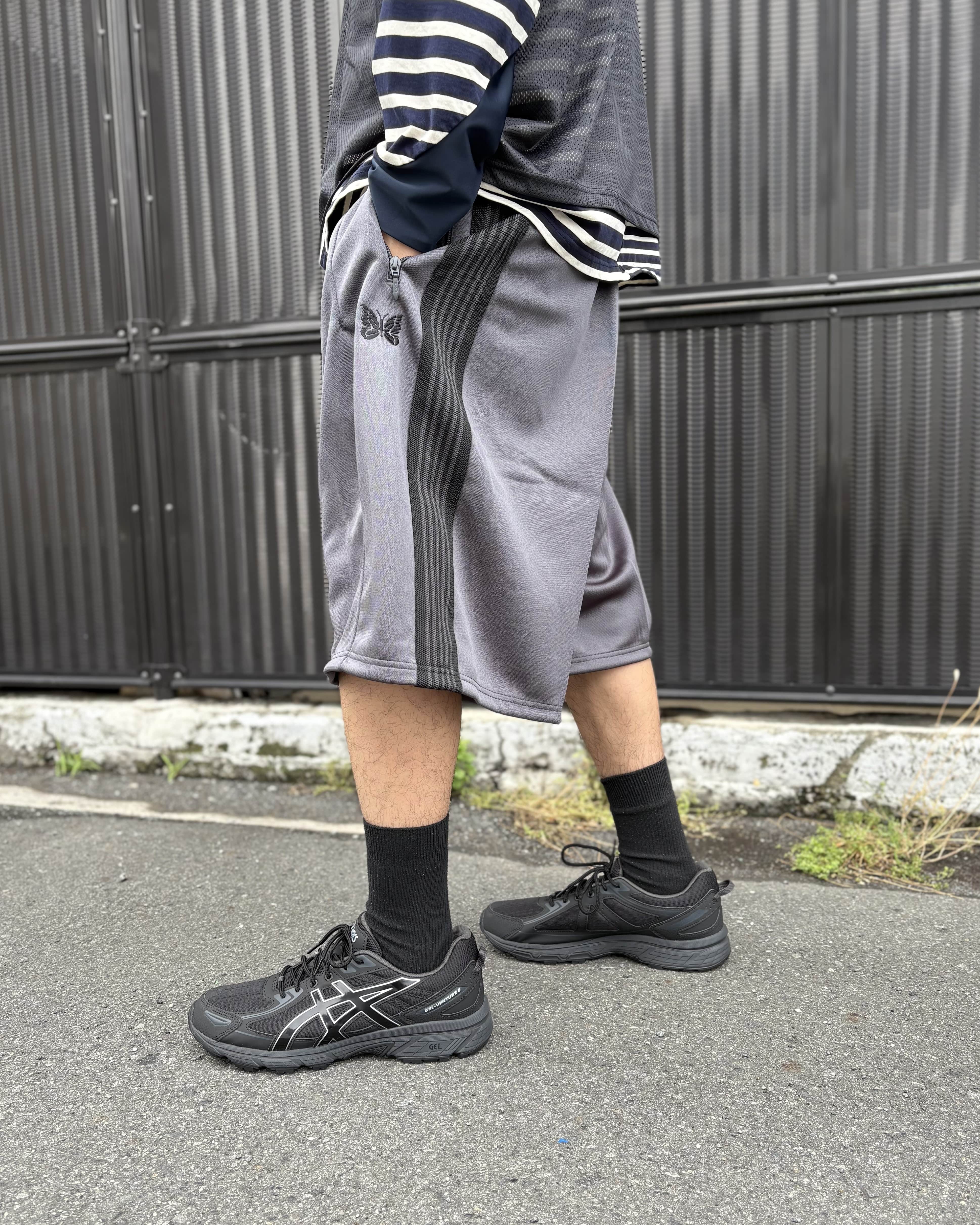 NEEDLES×BEAVER/ニードルズ×ビーバー/別注H.D. TRACK SHORTS