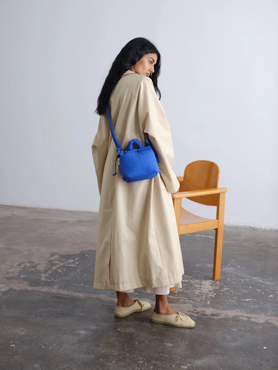 OLEND/オレンド/Micro Ona Soft Bag バッグ Cobalt Blue FREE
