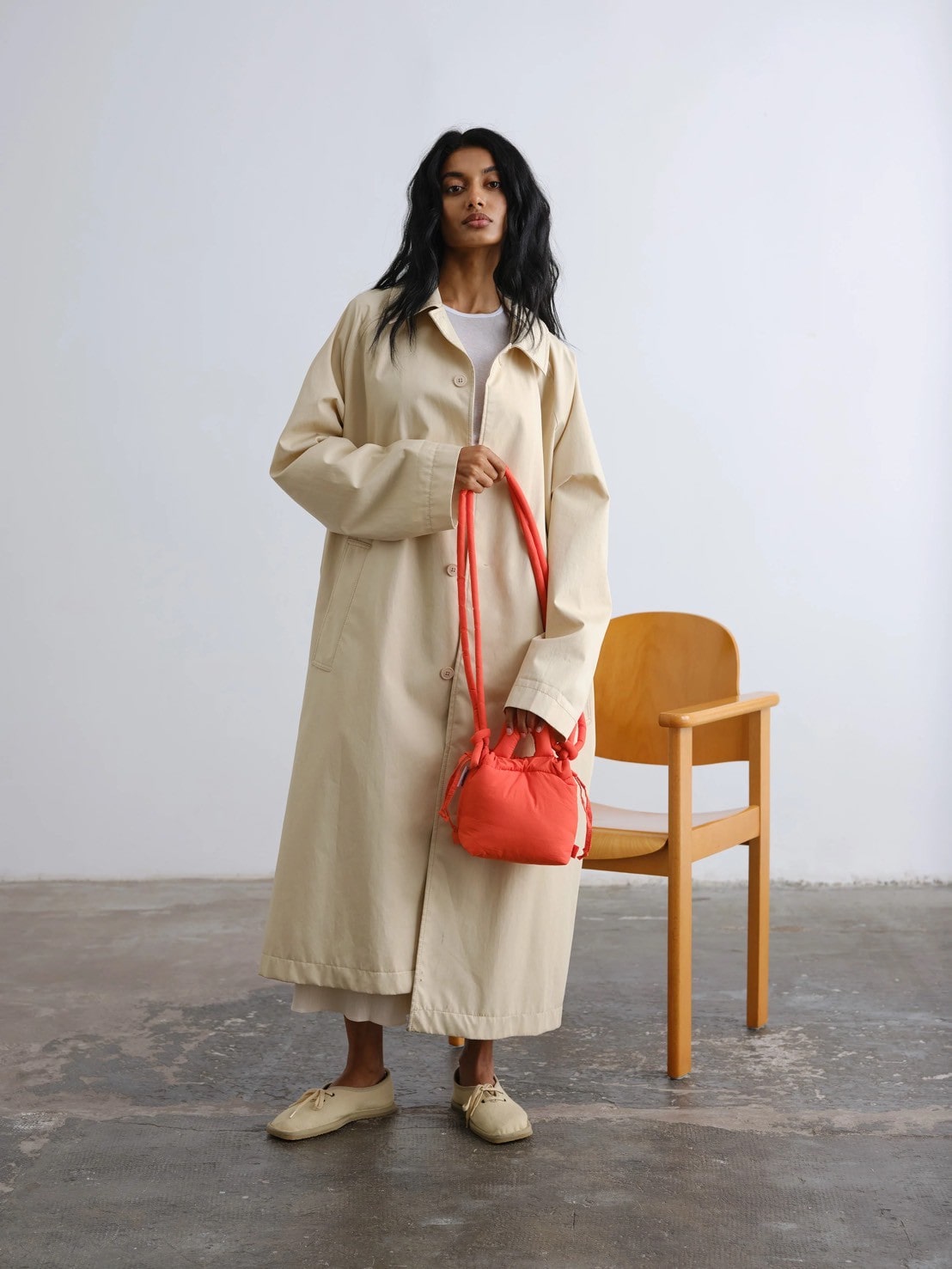 OLEND/オレンド/Micro Ona Soft Bag バッグ Coral FREE