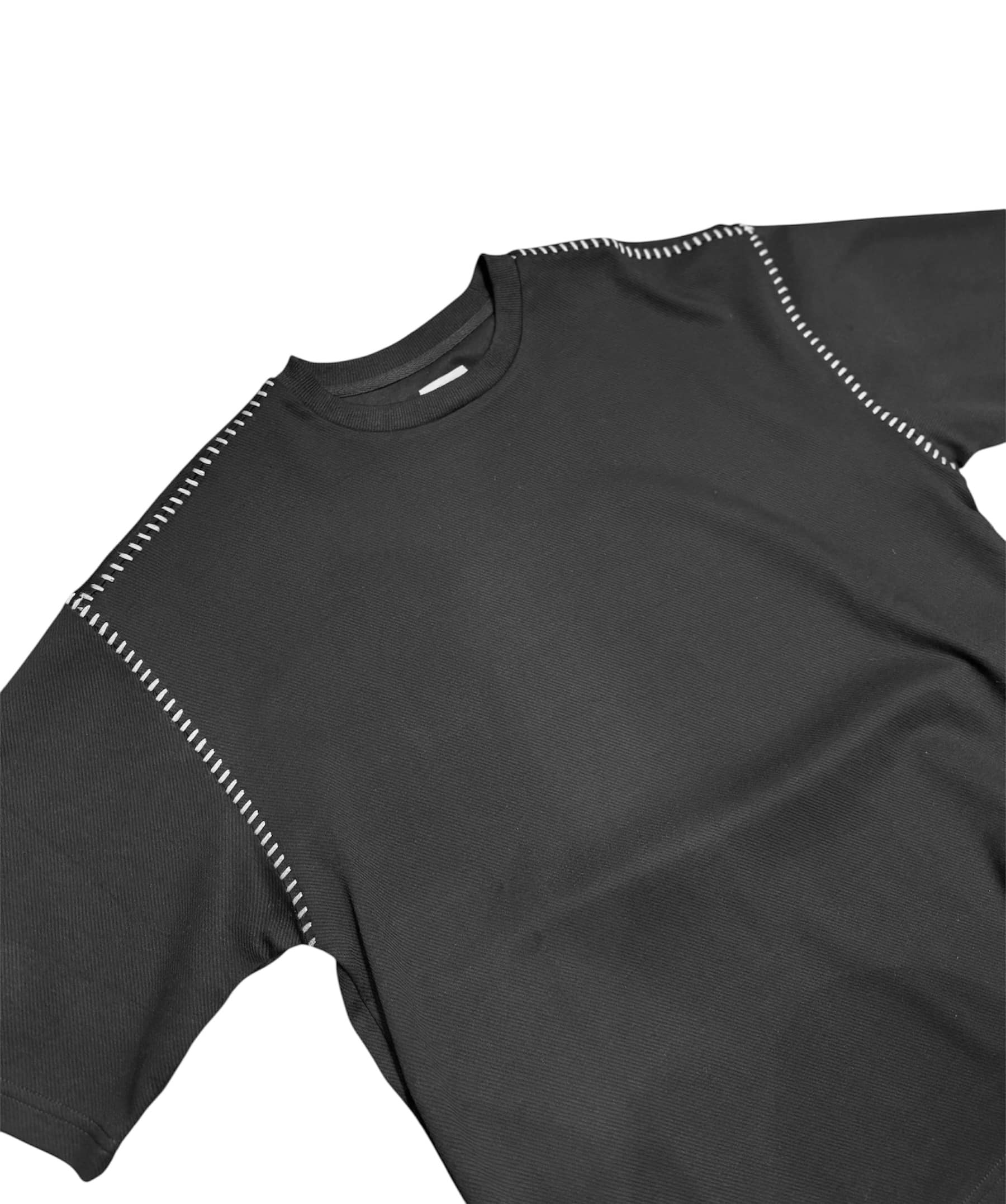 B omnivore/ビーオムニボー/BO TCガルゼラダーステッチ　SS TEE BLACK M