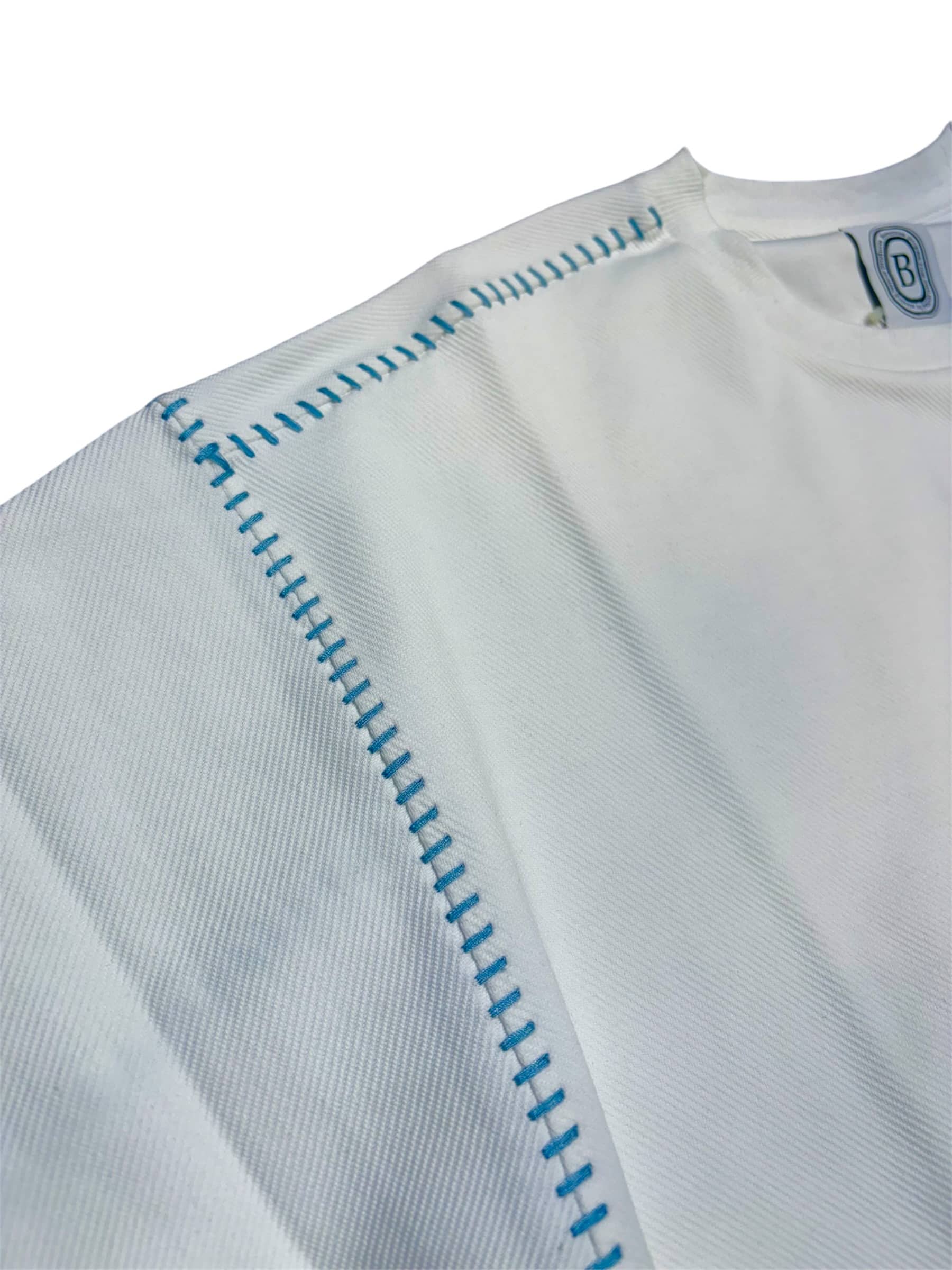 B omnivore/ビーオムニボー/BO TCガルゼラダーステッチ　SS TEE WHITE M