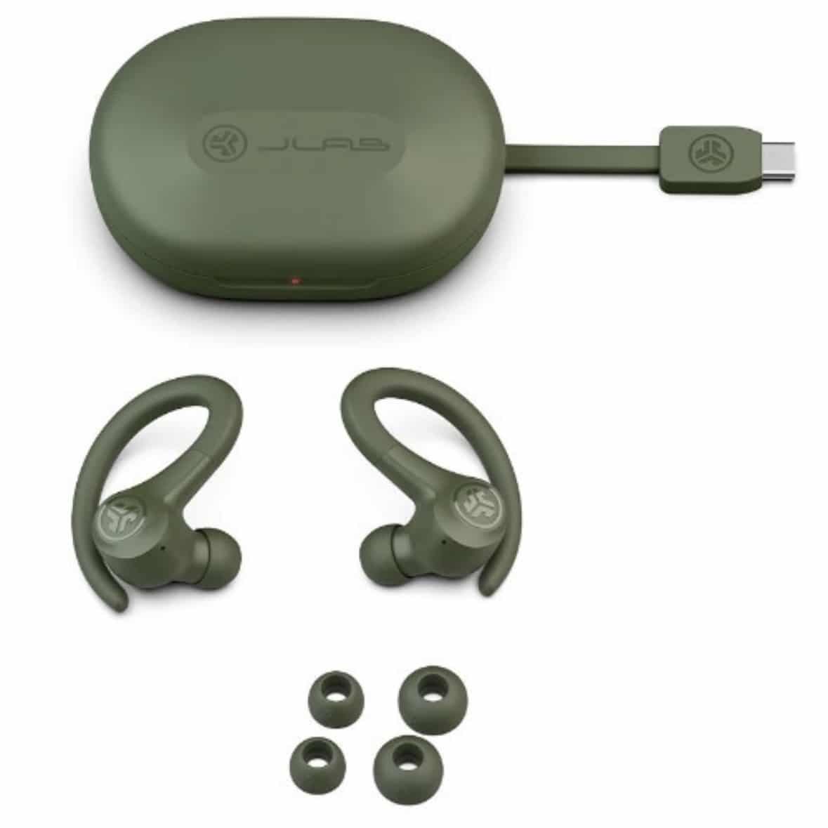 JLab/ジェイラブ  GO SPORT＋  ワイヤレスイヤホン グリーン FREE