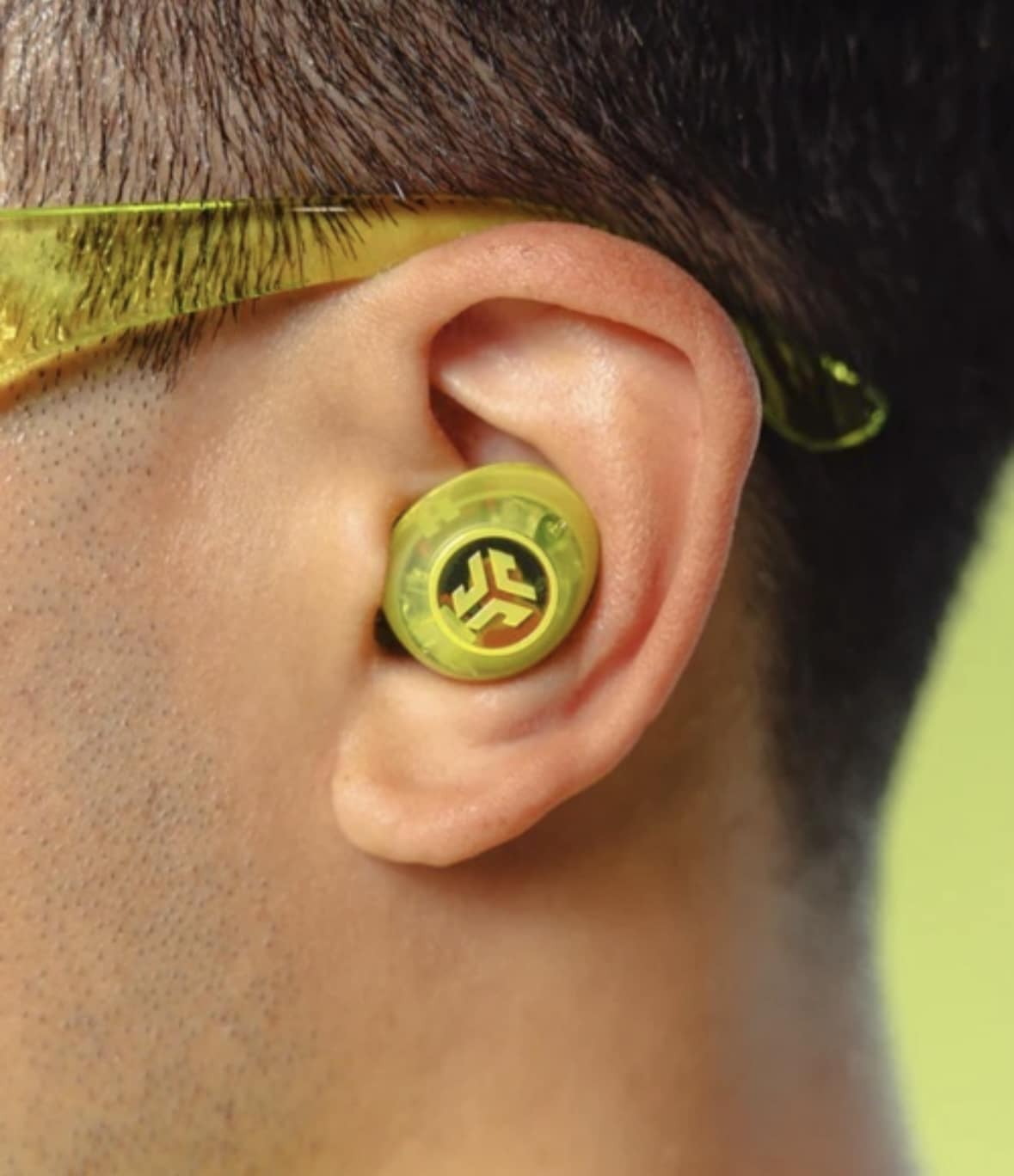 JLab/ジェイラブ　GO POP ANC　ワイヤレスイヤホン ライム FREE