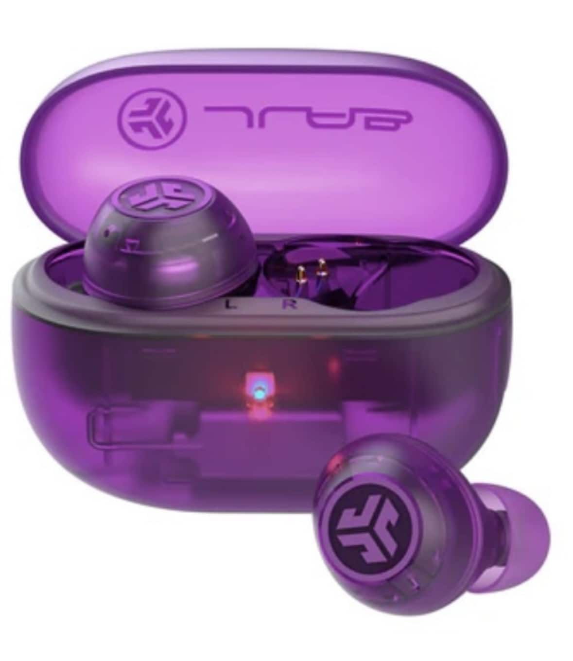 JLab/ジェイラブ　GO POP ANC　ワイヤレスイヤホン バイオレット FREE