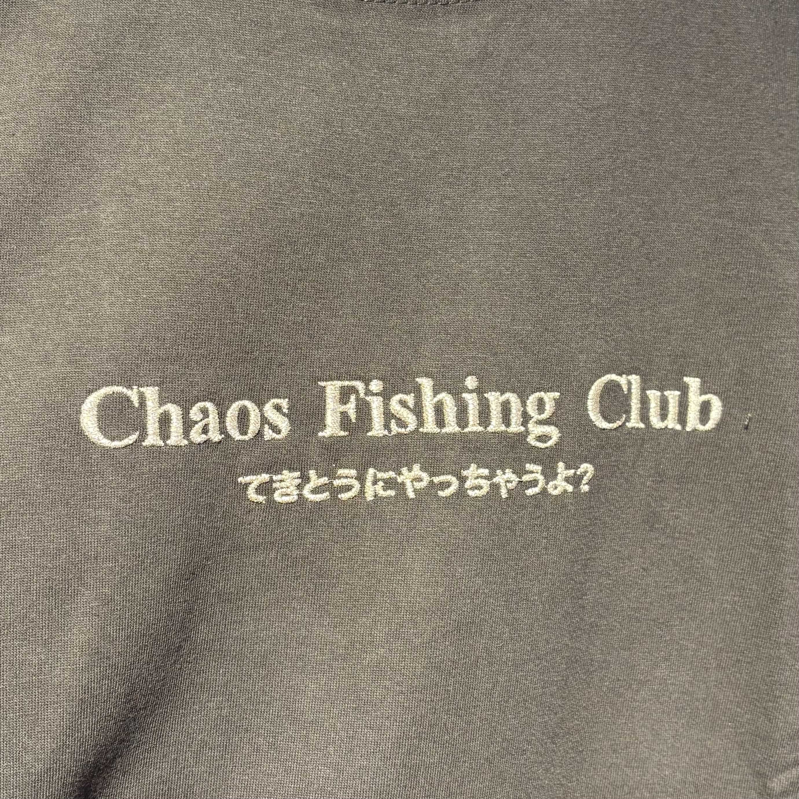 CHAOS FISHING CLUB/カオスフィッシングクラブ/別注 LS T-SHIRT BLACK M