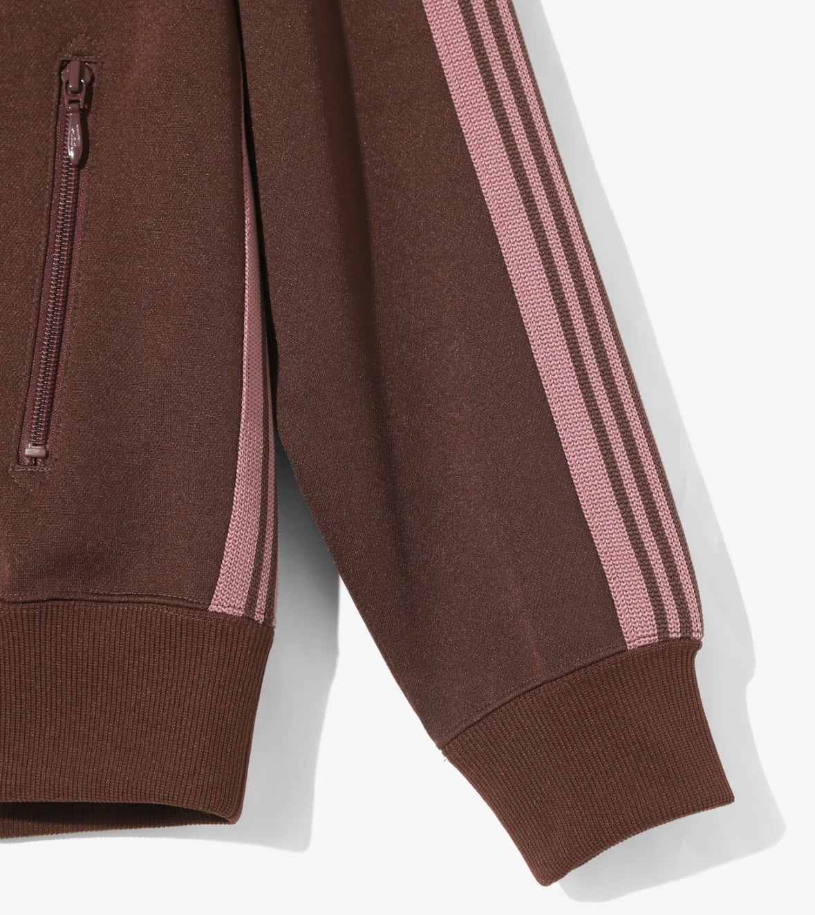 NEEDLES/ニードルズ/TRACK JACKET - POLY SMOOTH -BROWN- トラックジャケット BROWN M