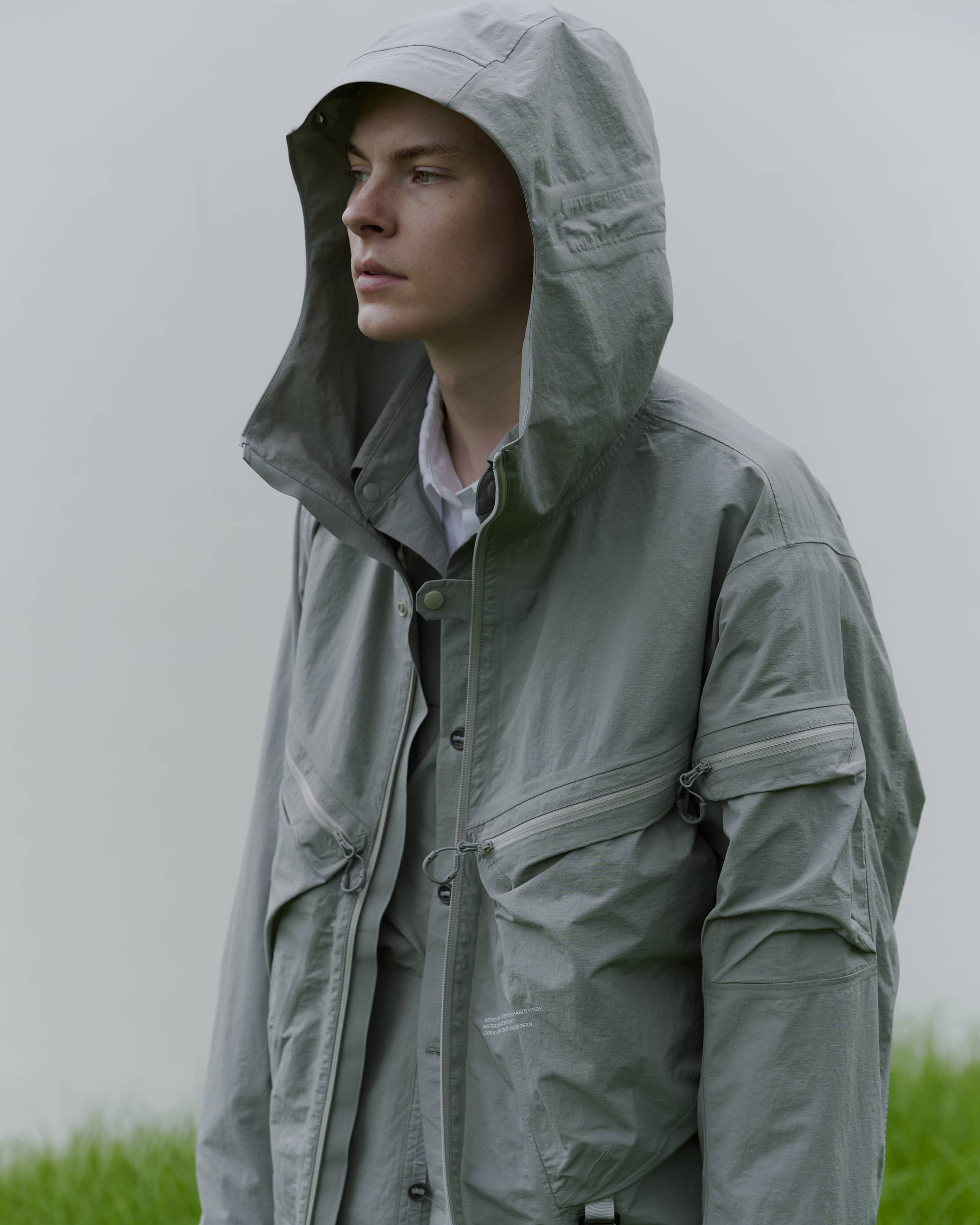 CMF OUTDOOR GARMENT/シーエムエフアウトドアガーメント/別注 WEIRED SHELL GRAY M