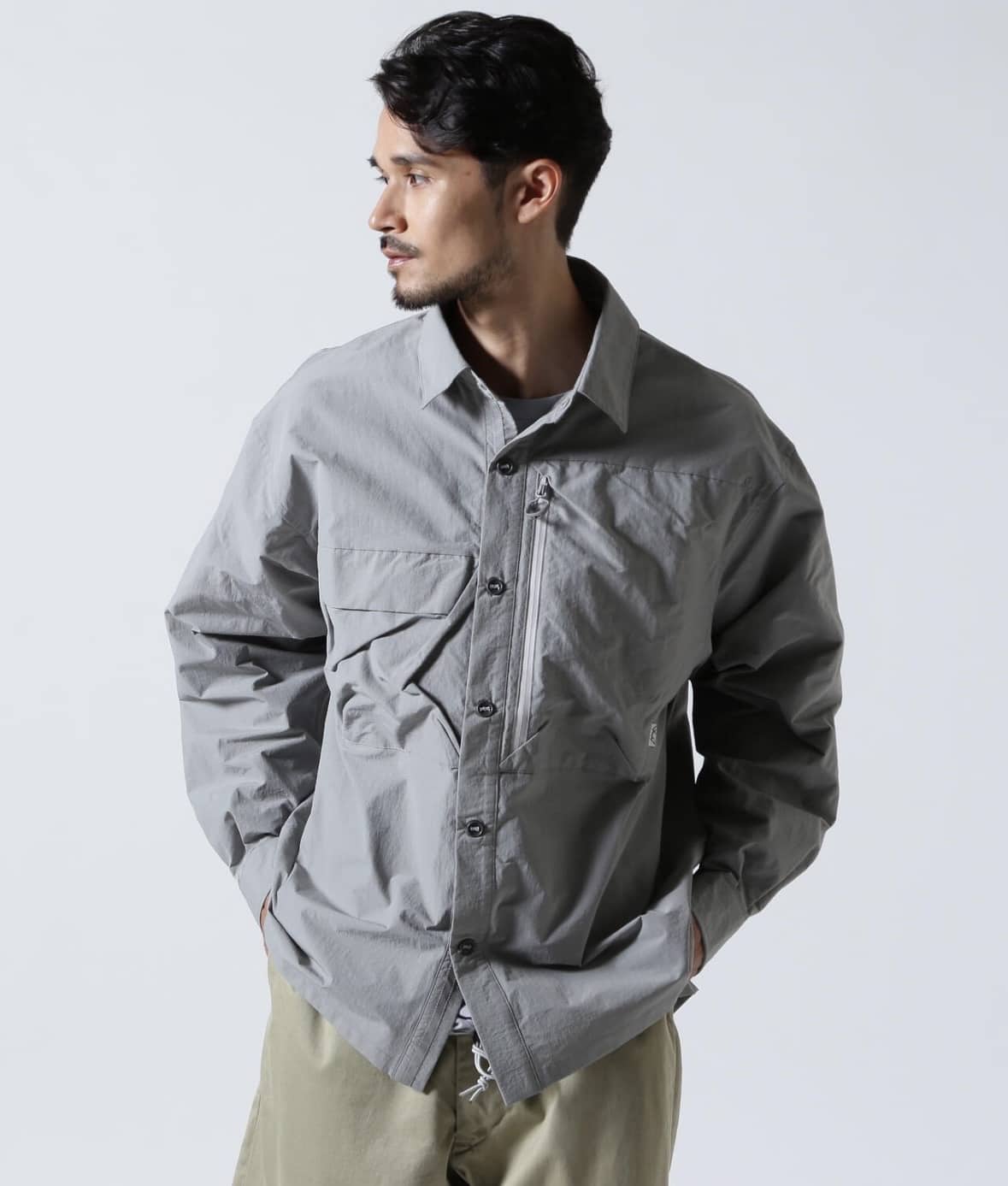 CMF OUTDOOR GARMENT/シーエムエフアウトドアガーメント/別注 G.W SHIRTS GRAY M