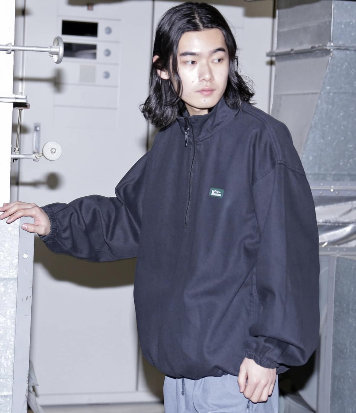 MANASTASH/マナスタッシュ/CHILLIWACK PULLOVER BLACK S