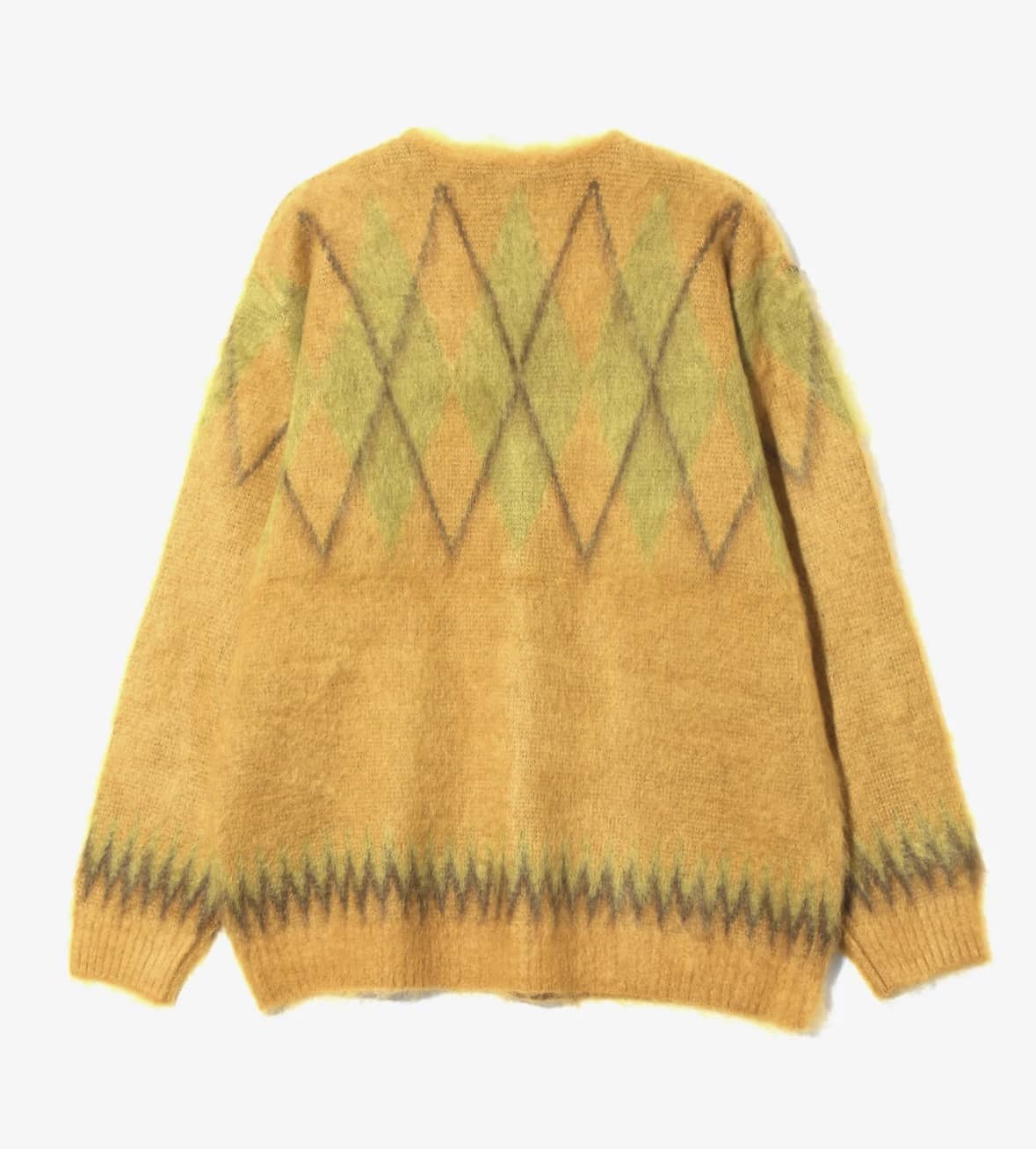 NEEDLES/ニードルズ/MOHAIR CARDIGAN - ARGYLE モヘアカーディガン ARGYLE S