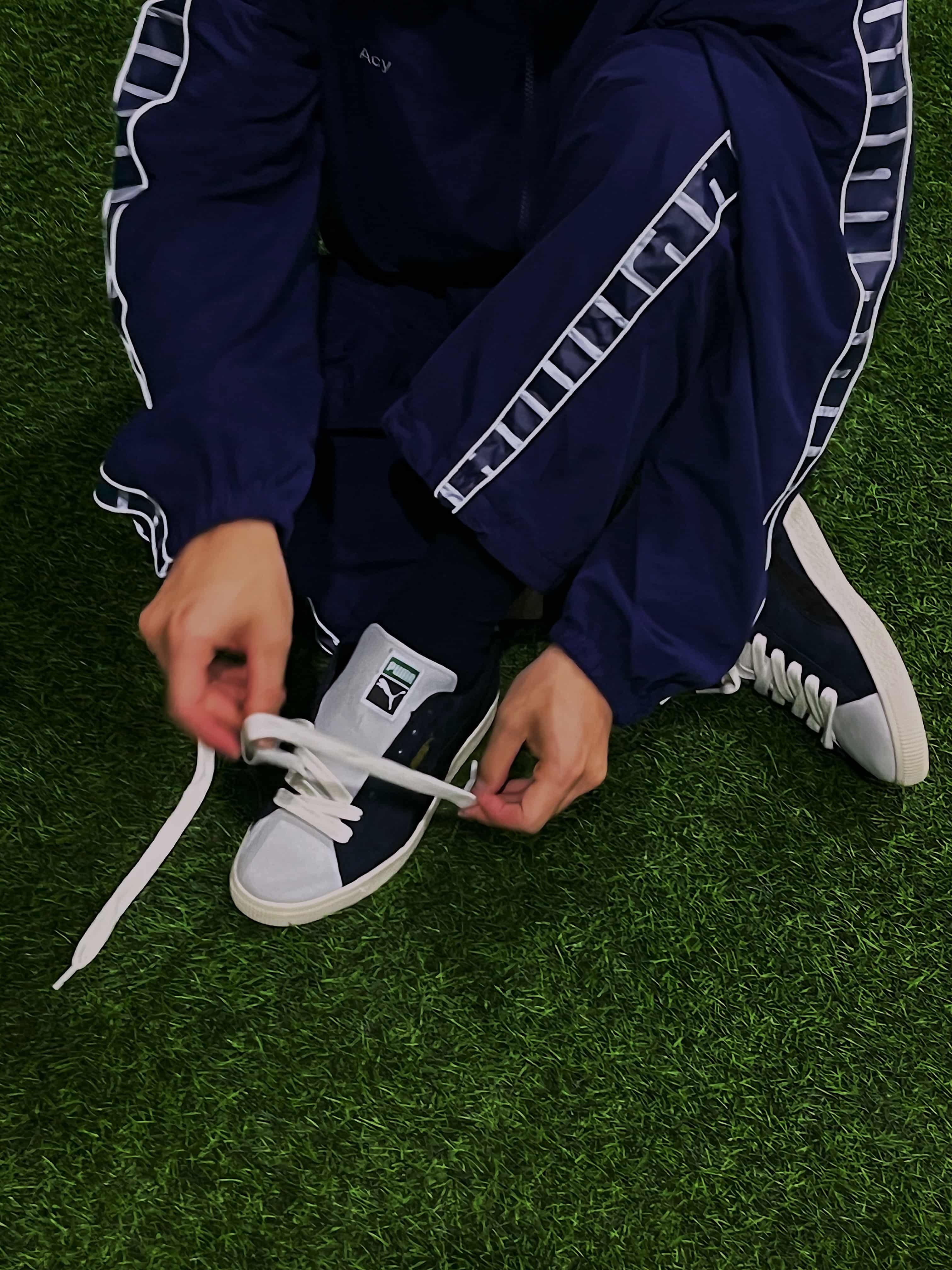 Acy×PUMA/エイシー×プーマ/SUEDE VTG MIJ ACY NAVY NAVY 26cm