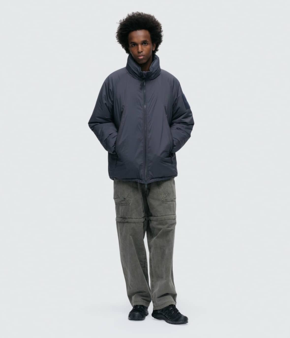 WILDTHINGS/ワイルドシングス/HAPPY JACKET/ハッピージャケット SLATE BLUE S