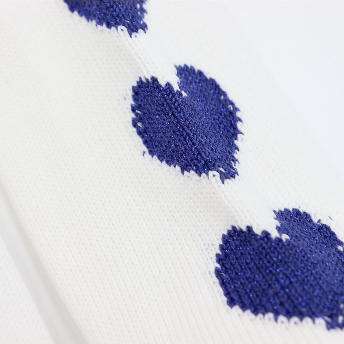 ROSTER SOX/ロスターソックス/Heart by X　レディース WHITE 1