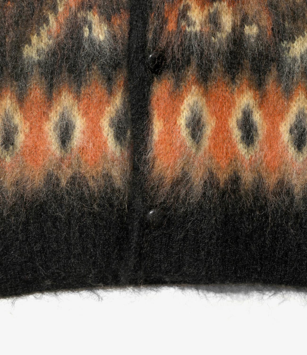 NEEDLES/ニードルズ/MOHAIR CARDIGAN - PAISLEY モヘアカーディガン　ペイズリー BLACK S