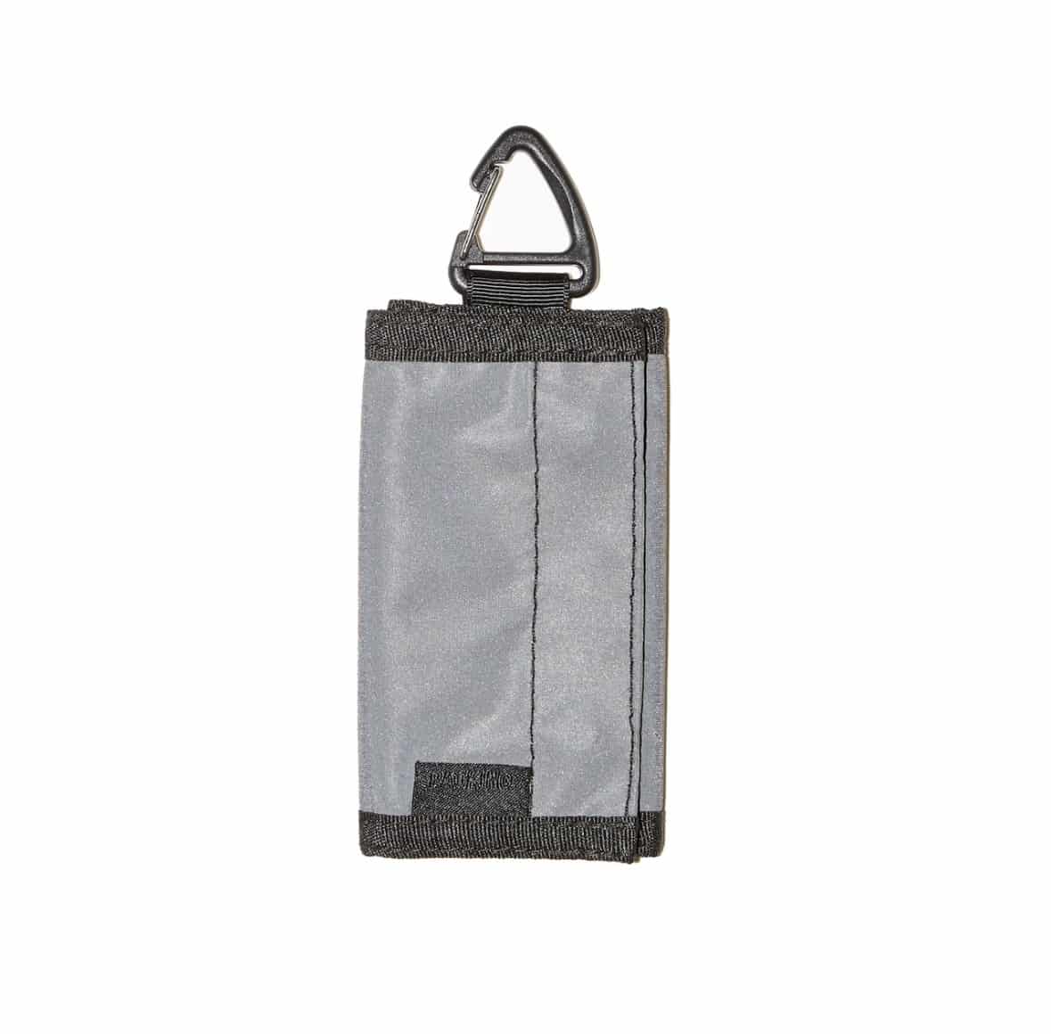 PACKING/パッキング/BLACK REFLECTIVE WALLET BLACK FREE