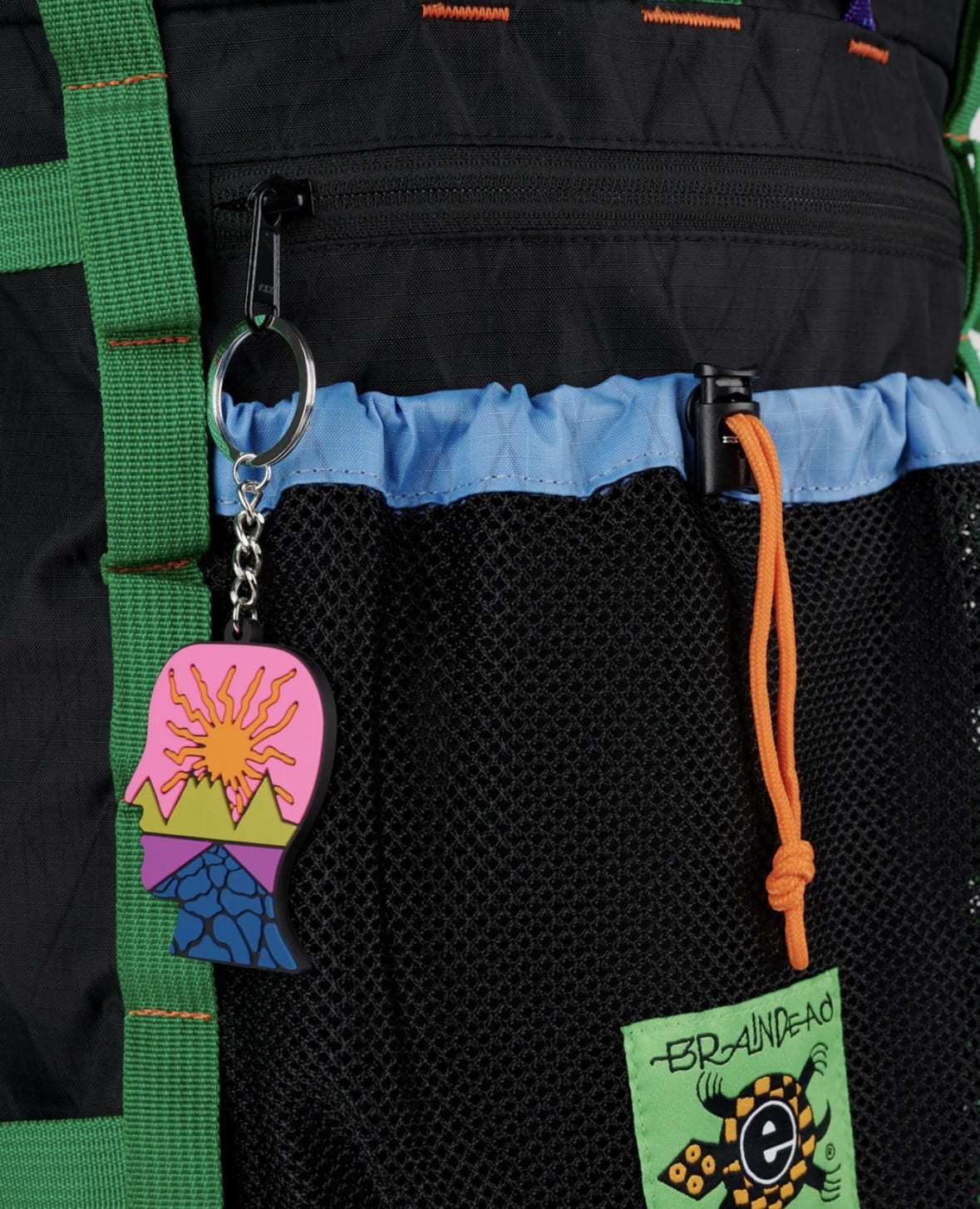 BRAIN DEAD/ブレインデッド/BRAIN DEAD EQUIPMENT CLIMBING BACKPACK バックパック　リュック BLACK FREE