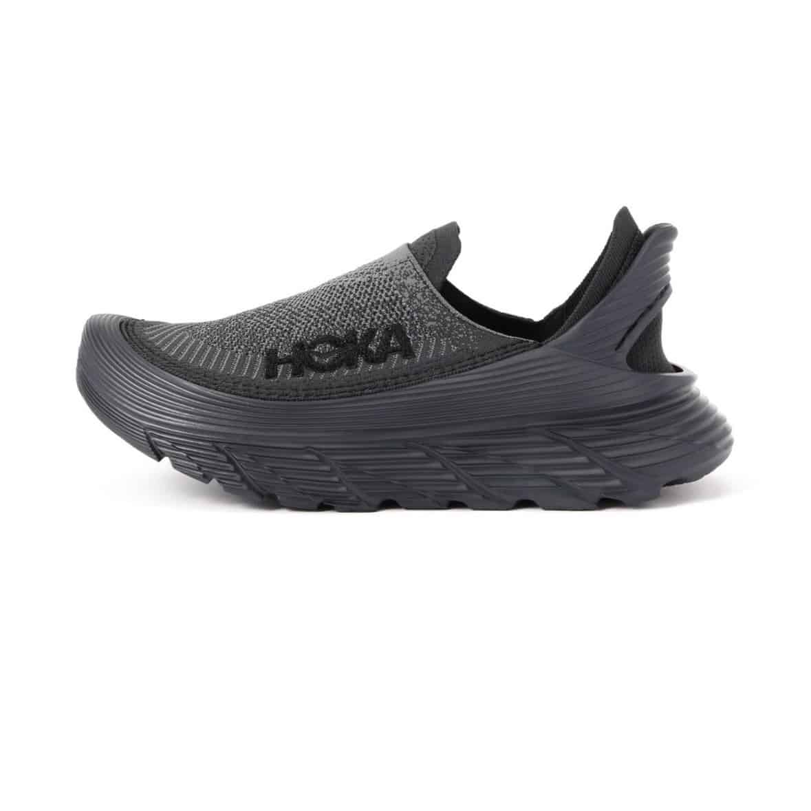 HOKA / ホカ 　Restore TC リストアーティーシー　ユニセックス ブラック 23cm