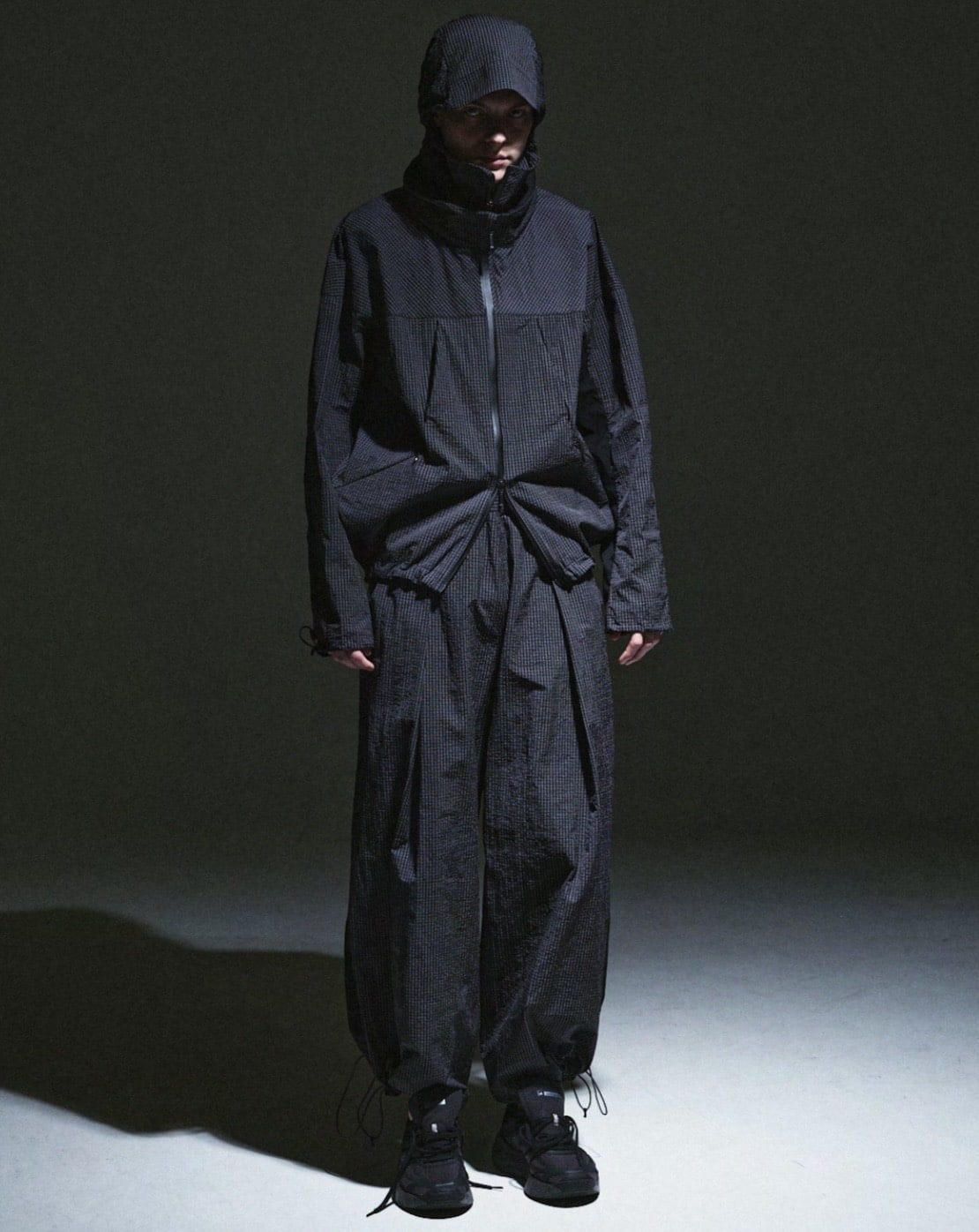 PASTOR NOVA/パストルノヴァ/CONFUSE BALACLAVA JACKET BLACK 3