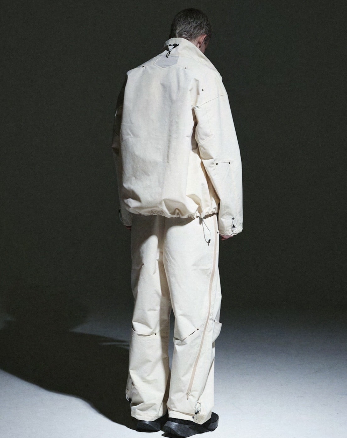 PASTOR NOVA/パストルノヴァ/DIAGONAL TECH PANTS Ⅲ Off 1