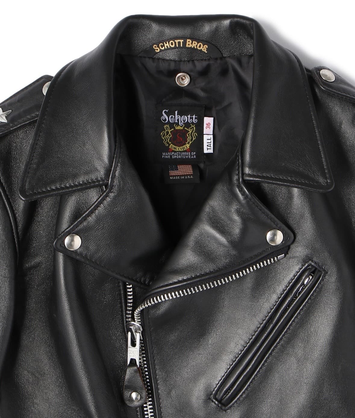 Schott/ショット/217US SHEEP ONESTAR/シープ ワンスター ジャケット BLACK 34