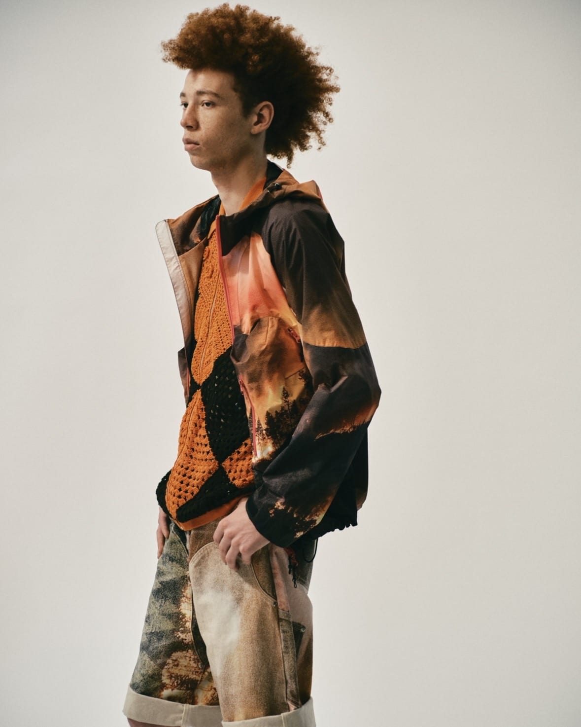 FAF/エフエーエフ(Fake As Flowers/フェイクアスフラワーズ)/Weather Shell Jacket Forest 3