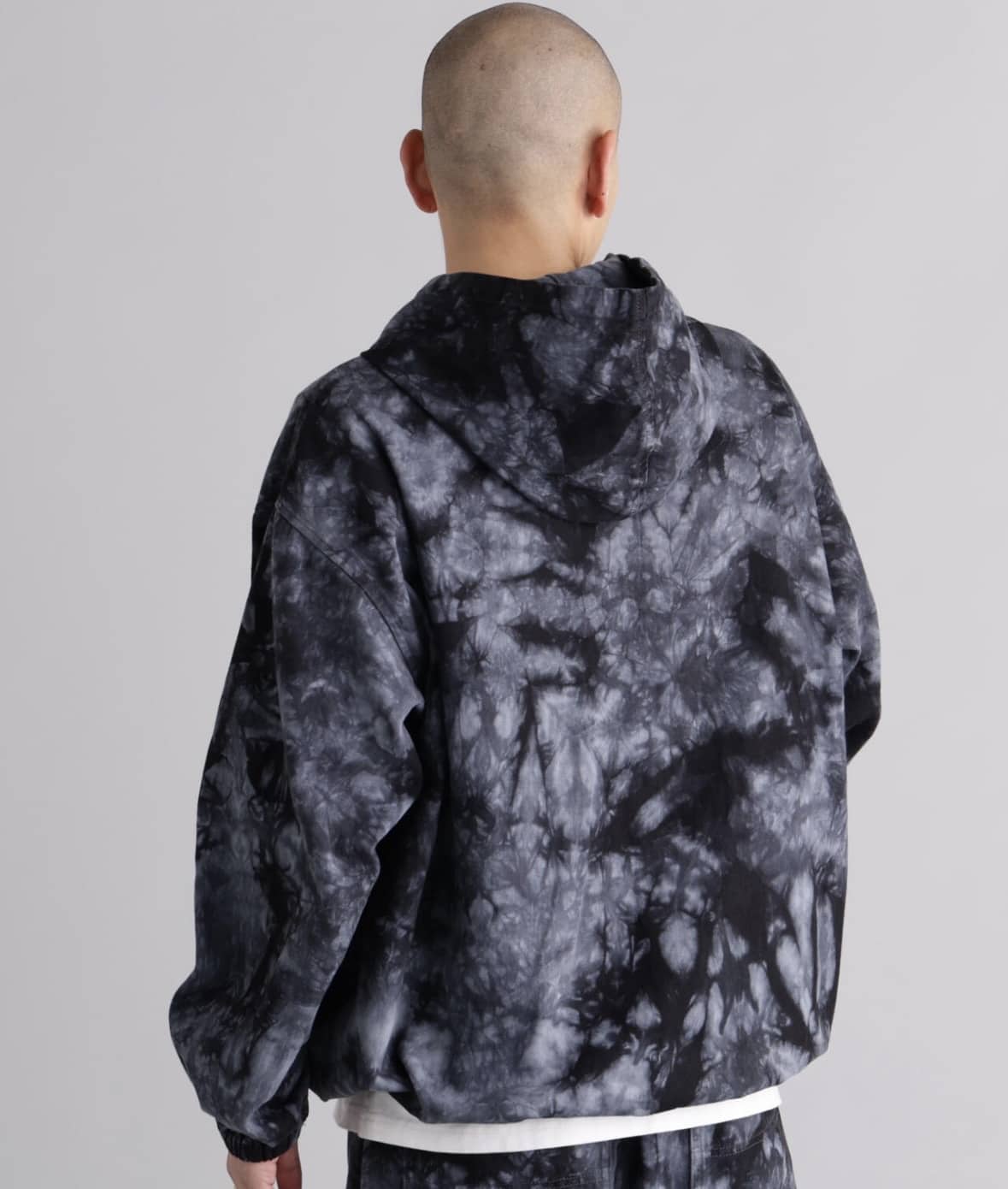 MANASTASH/マナスタッシュ/TIE DYE CHILLIWACK HOODIE ネイビー S