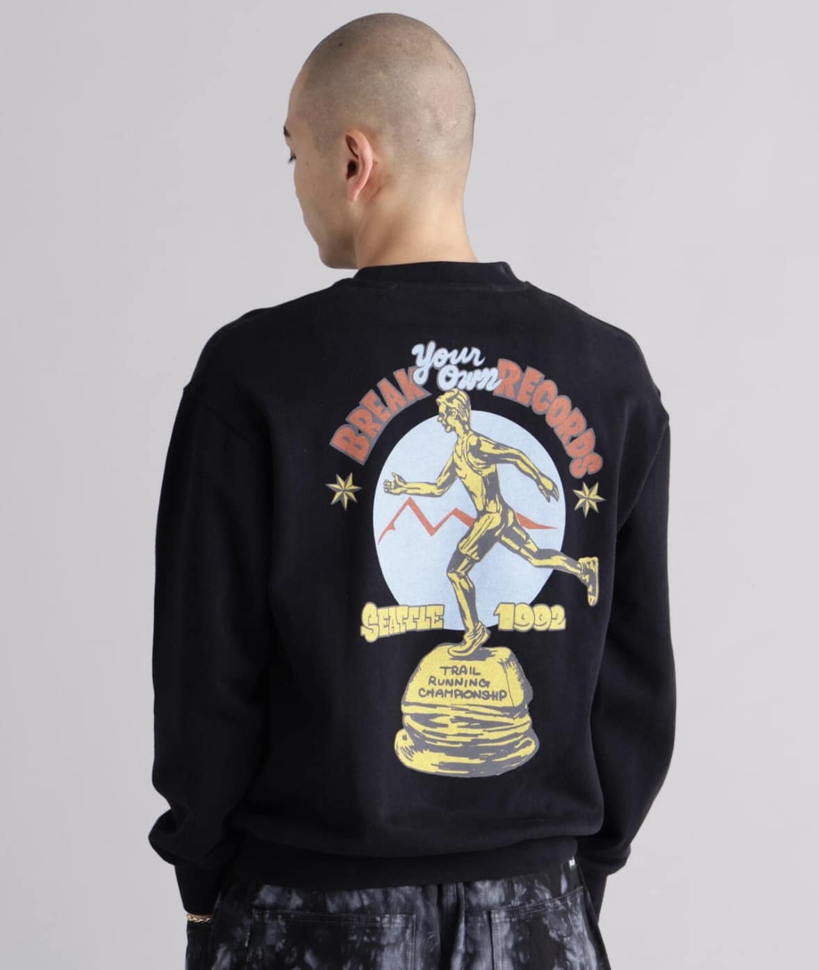 MANASTASH/マナスタッシュ/Citee Sweat CHAMPIONSHIP ブラック S