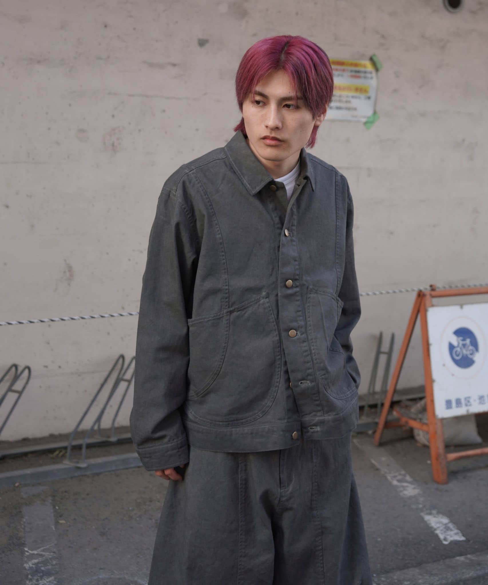 B omnivore/ビーオムニボー/ＢＯ／ＶＩＮＴＡＧＥ　ＪＫＴ ヴィンテージジャケット BLACK M