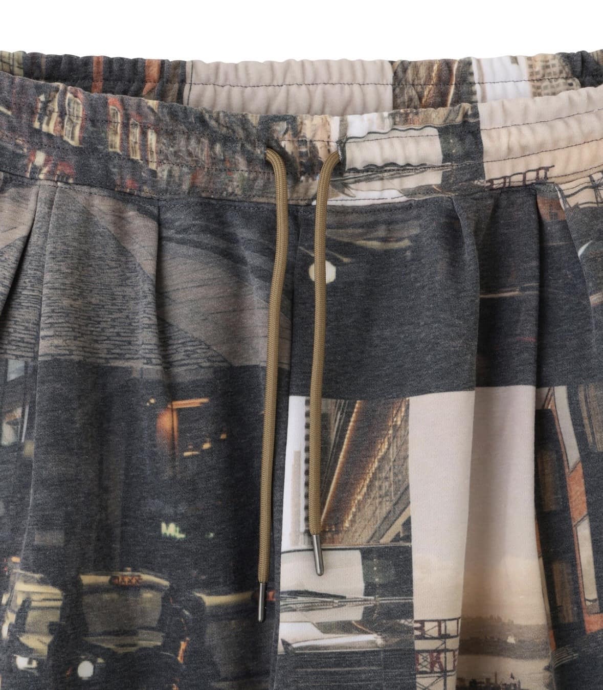 B omnivore/ビーオムニボー/ＢＯ/ＧＲＡＰＨＩＣ　Ｐｔ　グラフィックスウェットパンツ ブラウン M