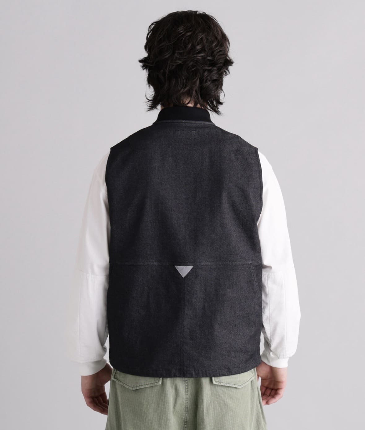 MANASTASH/マナスタッシュ/PATCHED LOGO WORK VEST ブラック S