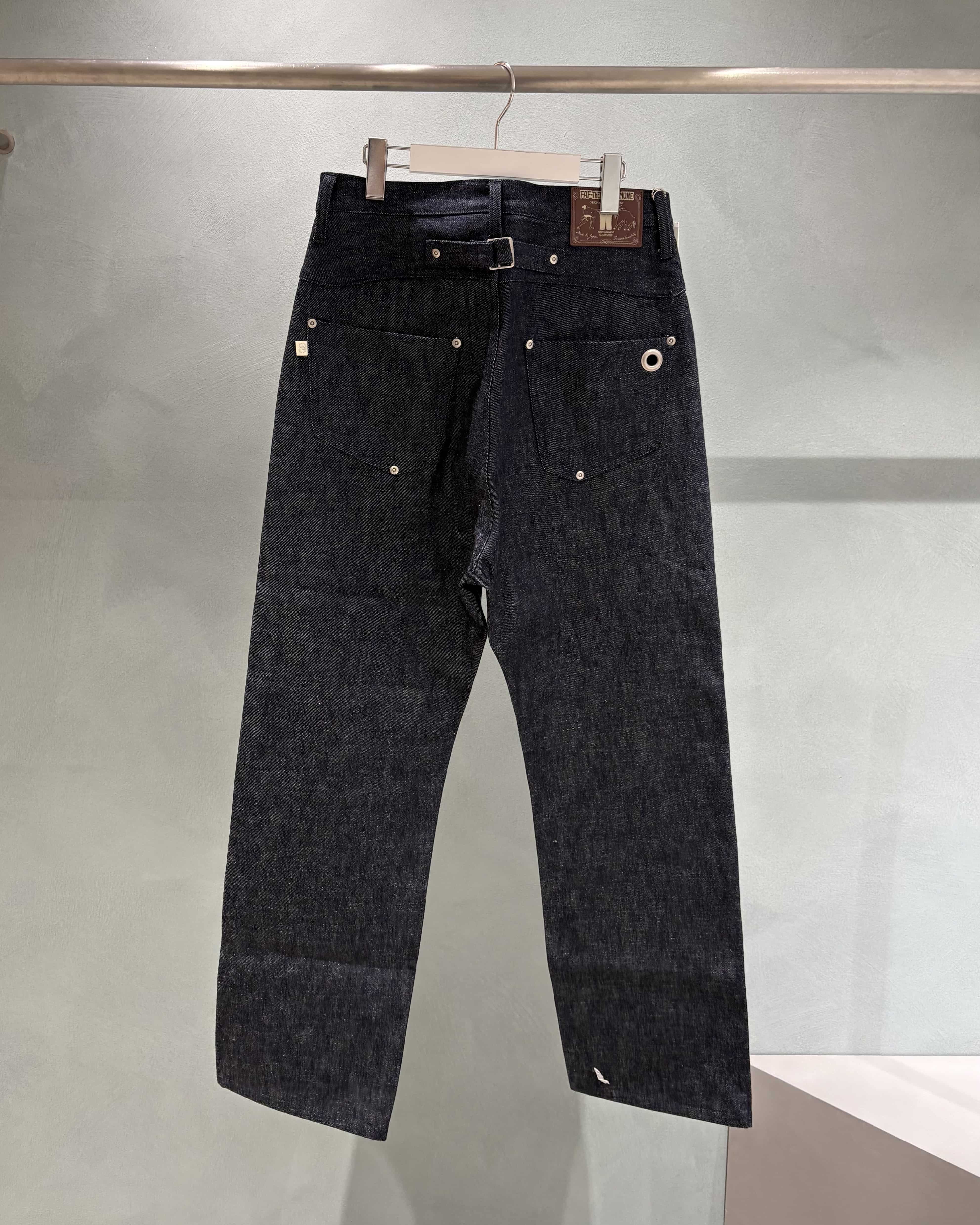 FAF/エフエーエフ(Fake As Flowers/フェイクアスフラワーズ)/NEWCOMMUNE Denim Pants Rigid -26SS- Rigid 1