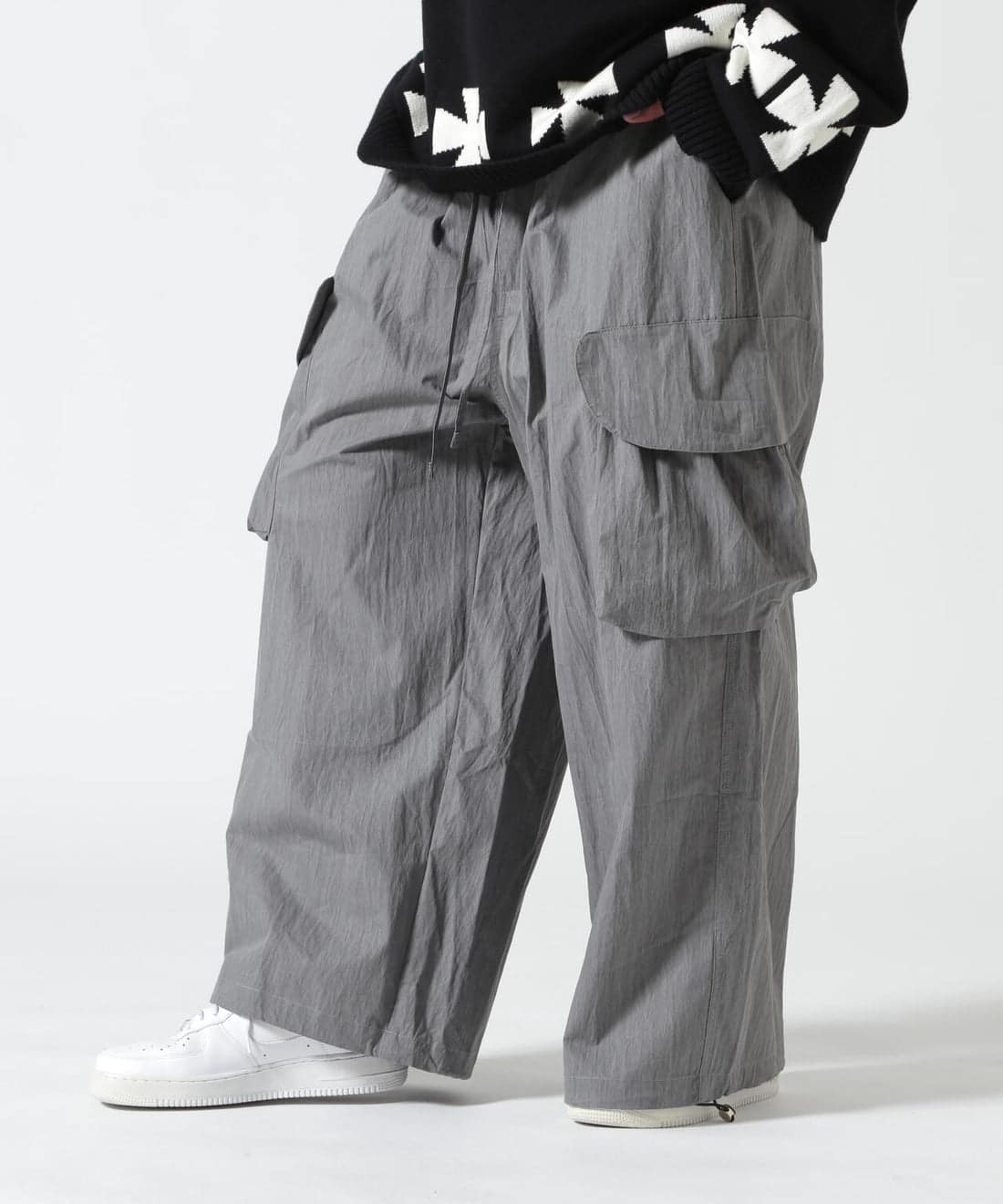 B omnivore/ビーオムニボー/NC CARGO PANTS GRAY S