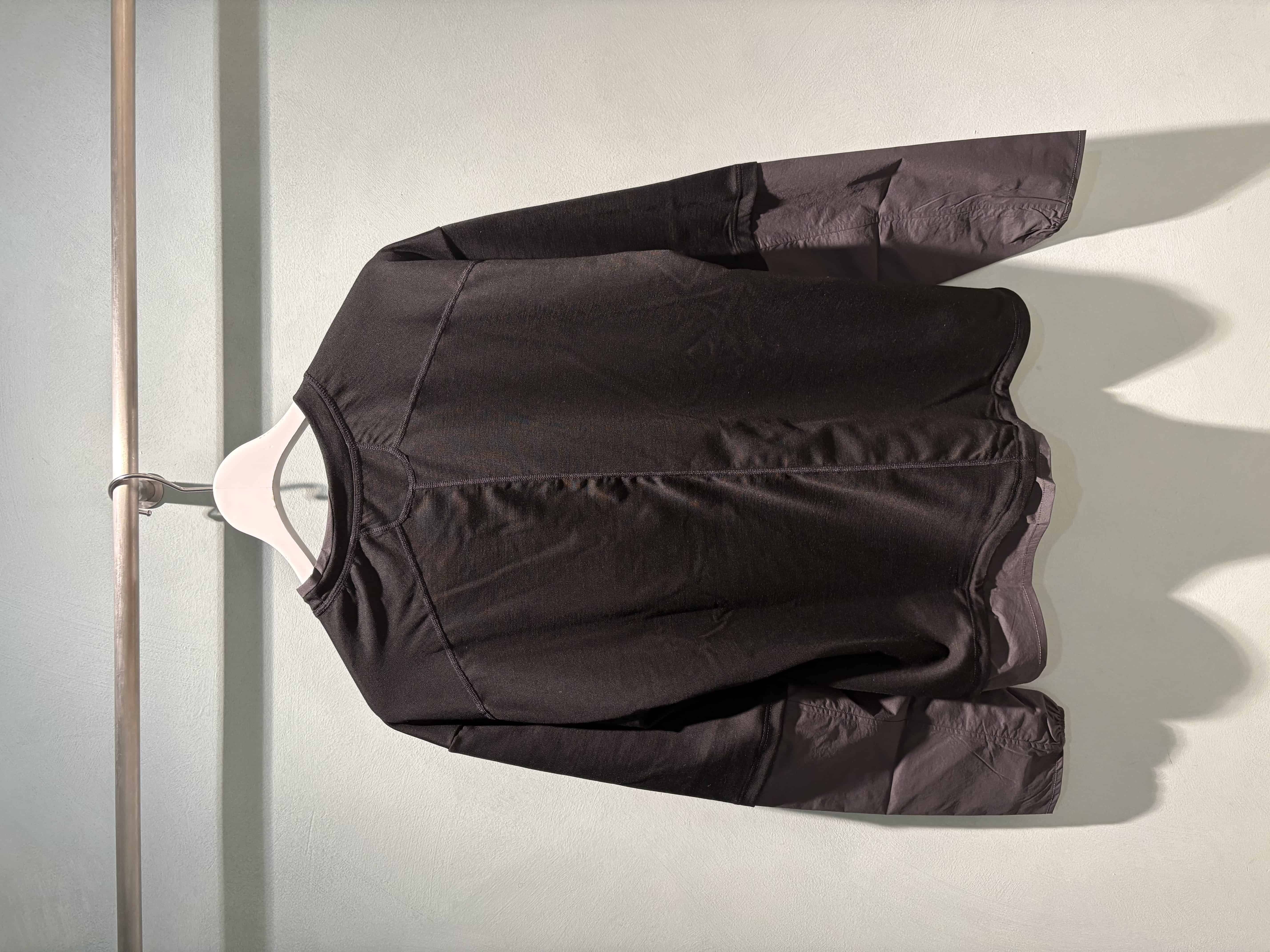 PASTOR NOVA/パストルノヴァ/FAKE LAYERED L/S TEE Black 2